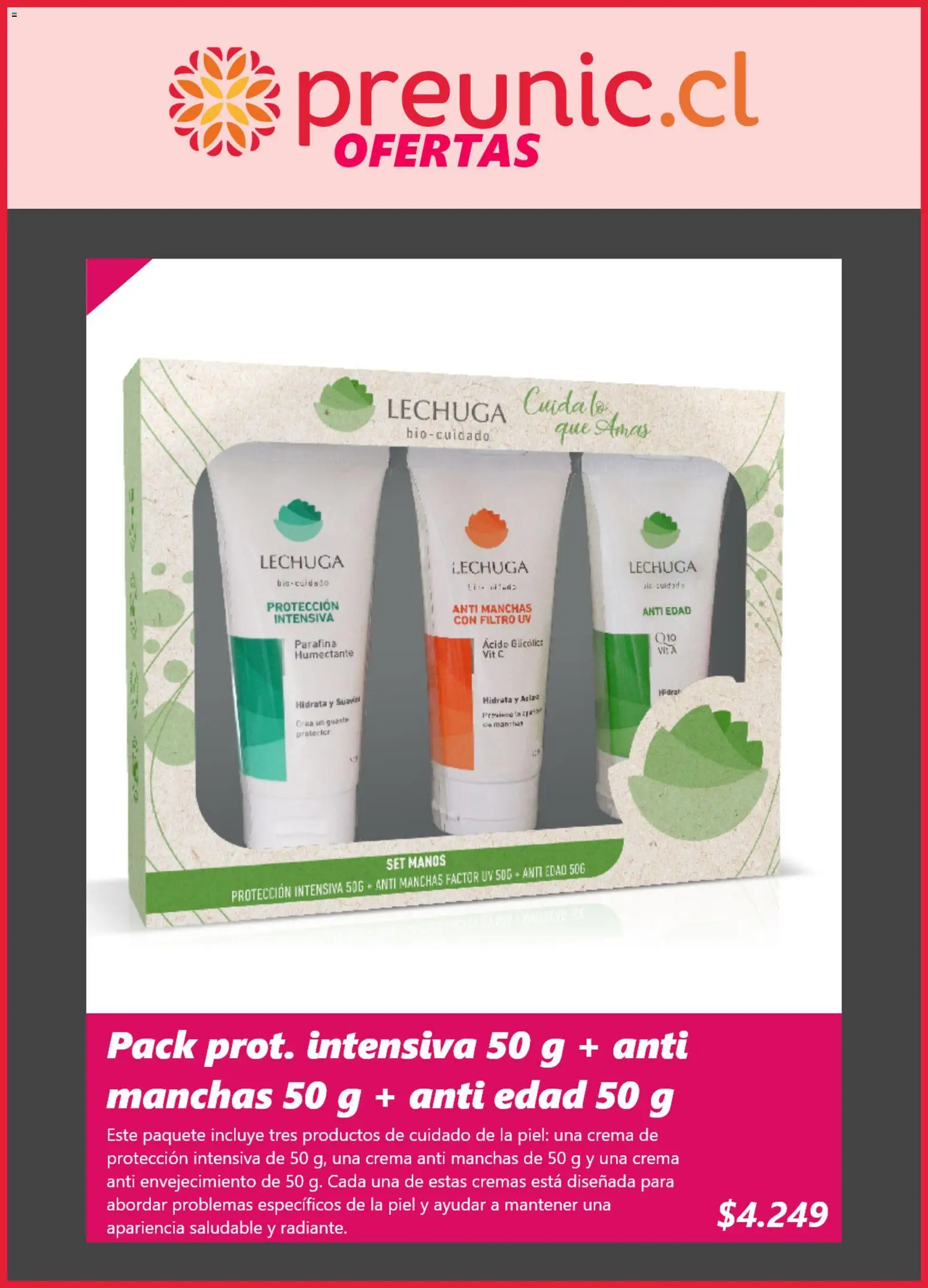 Preunic Ofertas  │ válido desde el 23.04.2026 | Página: 7 | Productos: Lechuga, Guante, Crema