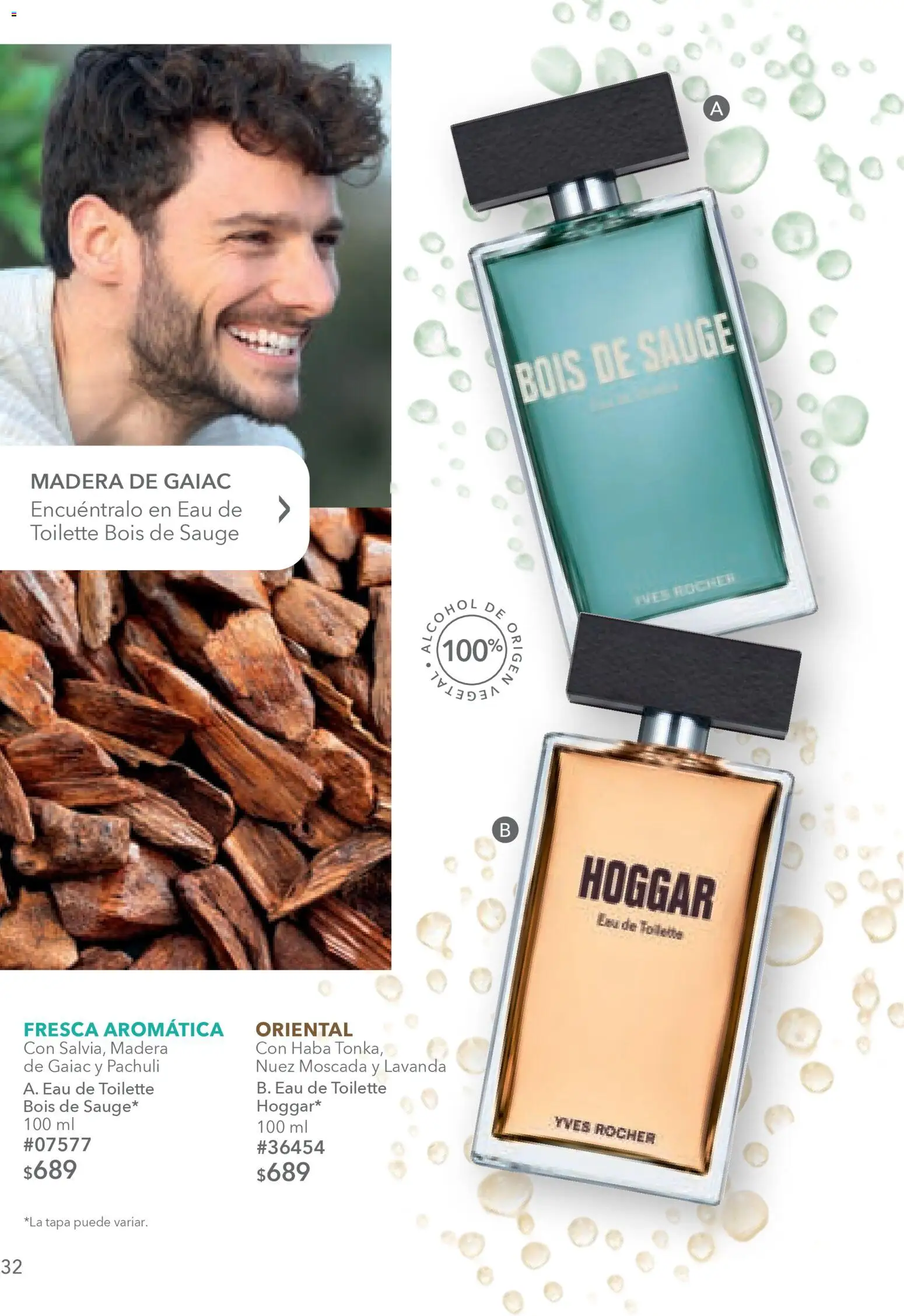Nuevas ofertas de Yves Rocher válidas en toda la República Mexicana desde el 10.02.2026. ¡Encuentra las mejores ofertas en Yves Rocher campaña 3 2026! | Página: 32 | Productos: Nuez, Eau de toilette