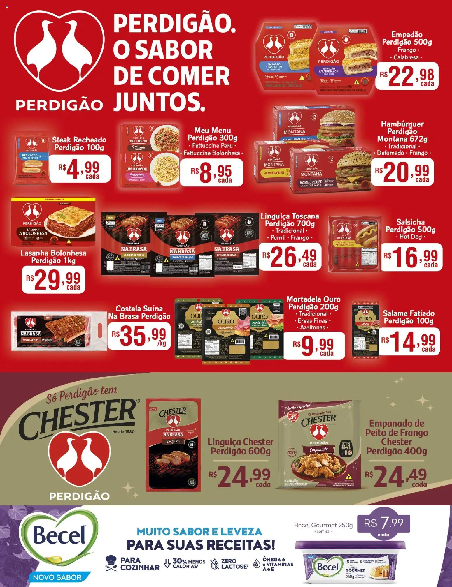Supermercado Dalben Folheto - válido de 08.11.2025 | Página: 1 | Produtos: Salsicha, Linguiça, Pernil, Salame