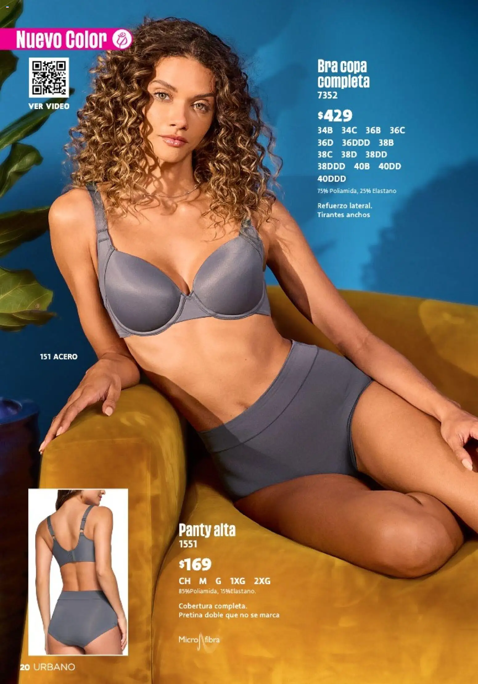 Nuevas ofertas de Ilusión válidas en toda la República Mexicana desde el 01.02.2026. ¡Encuentra las mejores ofertas en Ilusión catálogo Primavera! | Página: 22 | Productos: Tirantes, Video