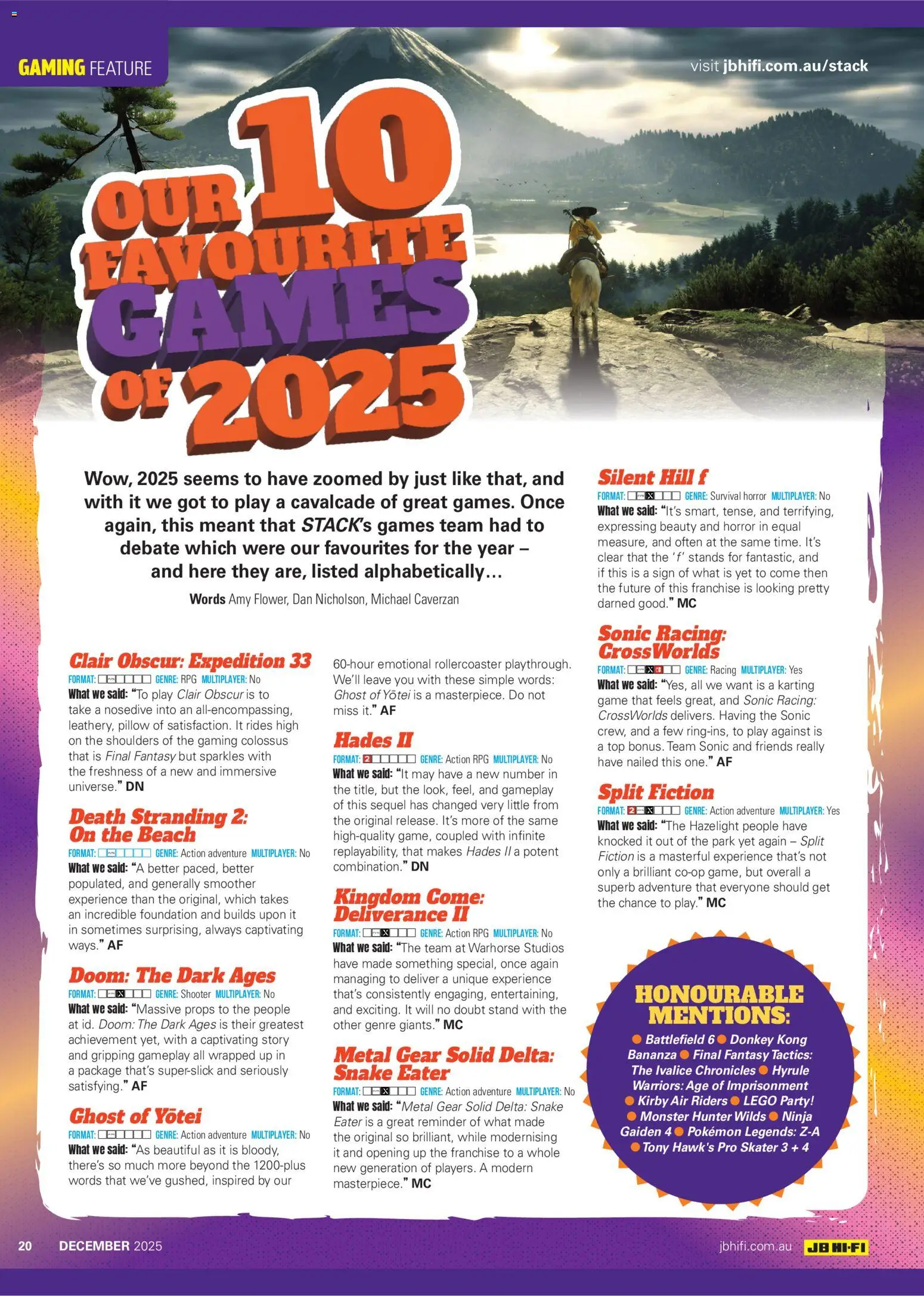 JB Hi-Fi catalogue - valid from 01.12.2025 | Page: 20 | Products: Foundation, Game, Pillow