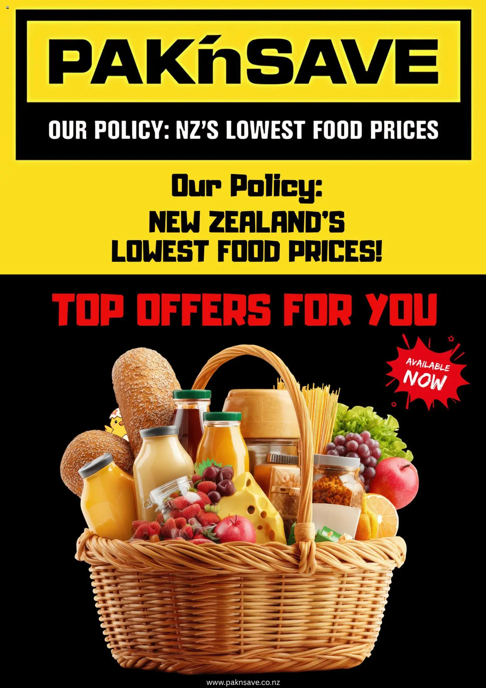 Pak n Save catalogue from 06.04.2026 | Page: 1