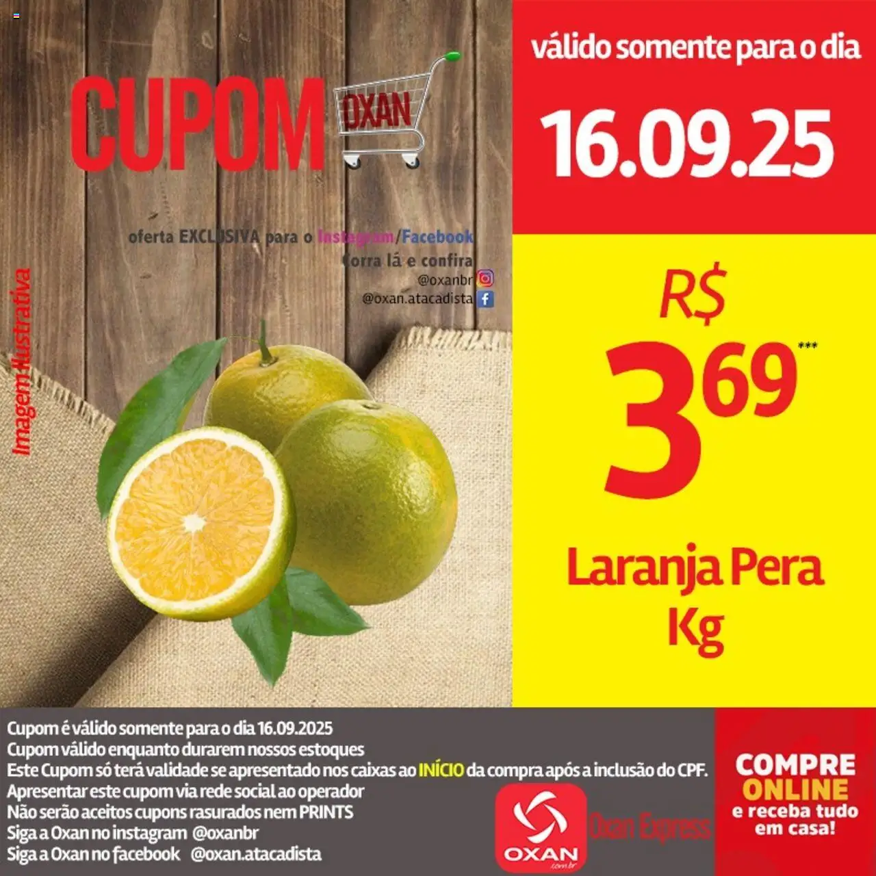 Oxan Atacadista Folheto - válido de 16.09.2025 | Página: 16 | Produtos: Pera