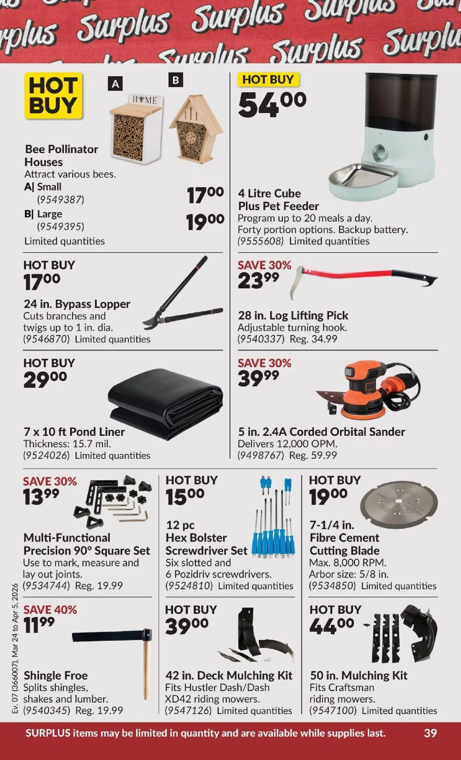 Princess Auto flyer valid from 24.03.2026 | Page: 47 | Products: PC