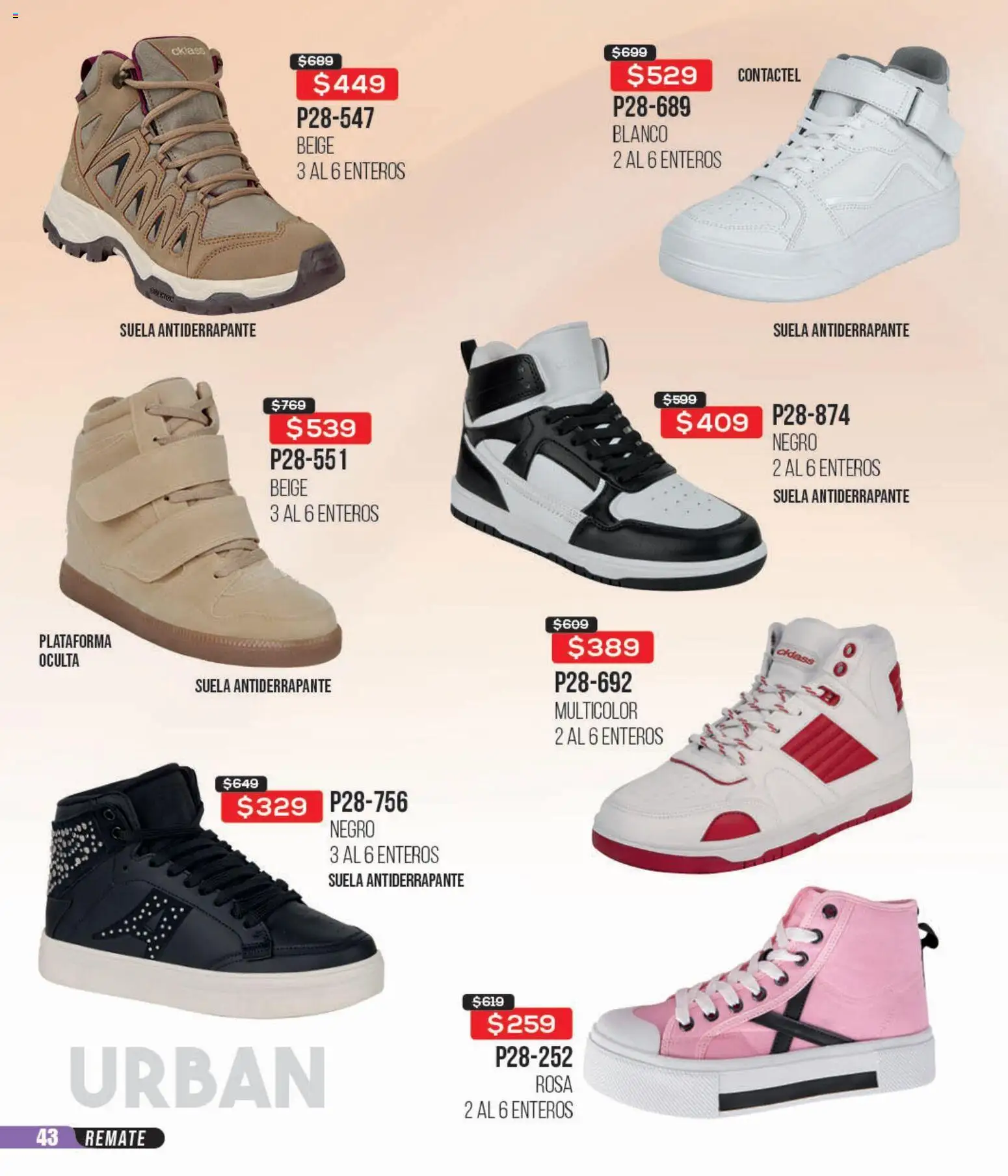 Nuevas ofertas de Cklass válidas en toda la República Mexicana desde el 16.02.2026. ¡Encuentra las mejores ofertas en Cklass catálogo Remate Ropa! | Página: 177