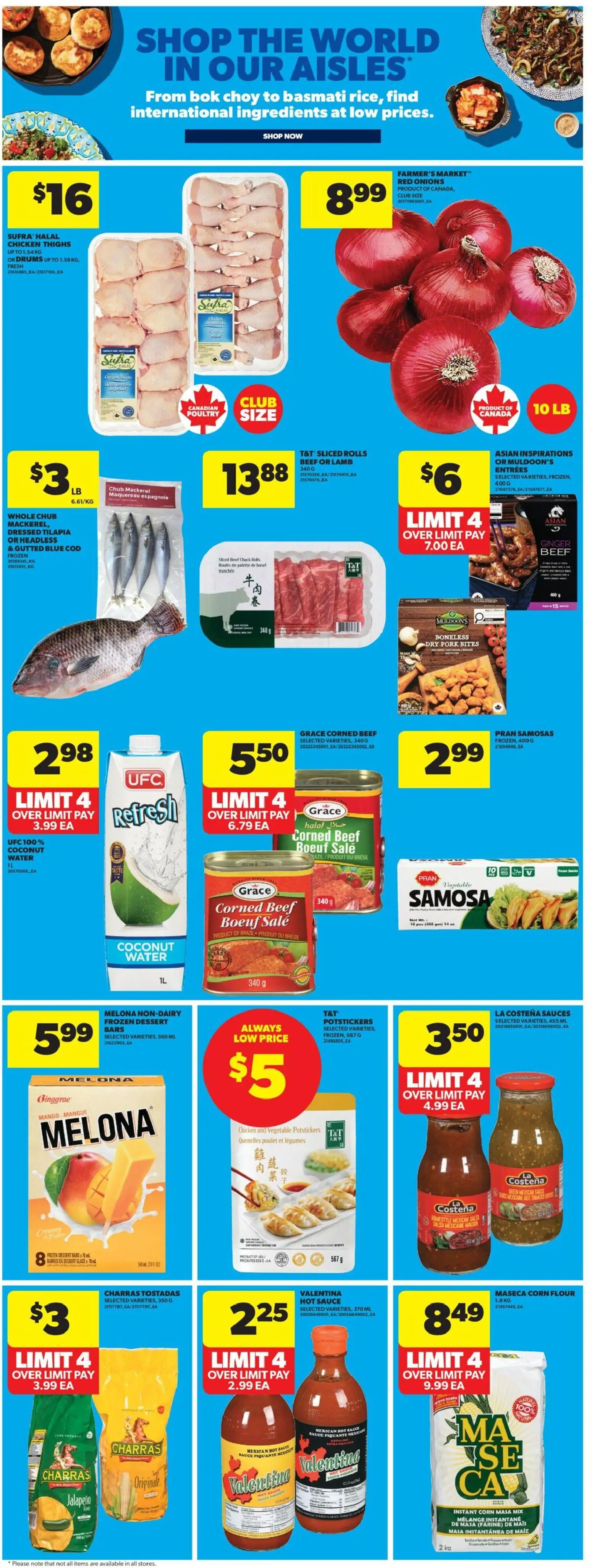 Real Canadian Superstore flyer valid from 23.04.2026 | Page: 10 | Products: Beef, Chicken, Pork