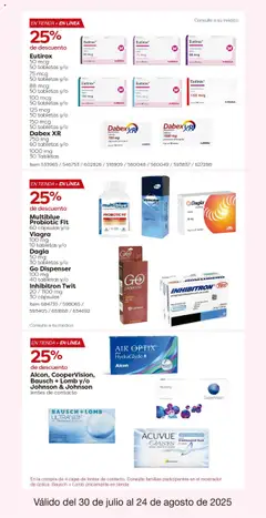 Nuevas ofertas de Costco válidas en toda la República Mexicana desde el 30.07.2025. ¡Encuentra las mejores ofertas en Costco - Catálogo! | Página: 32 | Productos: Lentes, Caja, Tableta