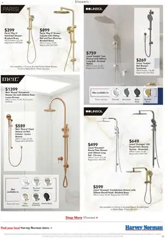 Preview of Harvey Norman March Bathroom and Tiles - valid from 11.03.2026 | Page: 13 | Products: Shower, Accessories