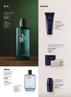 Vista previa de folleto Natura catálogo  - Ciclo 6 de la Natura válido desde 31.03.2026 | Página: 61 | Productos: Desodorante, Antitranspirante, Caja, EAU de Toilette