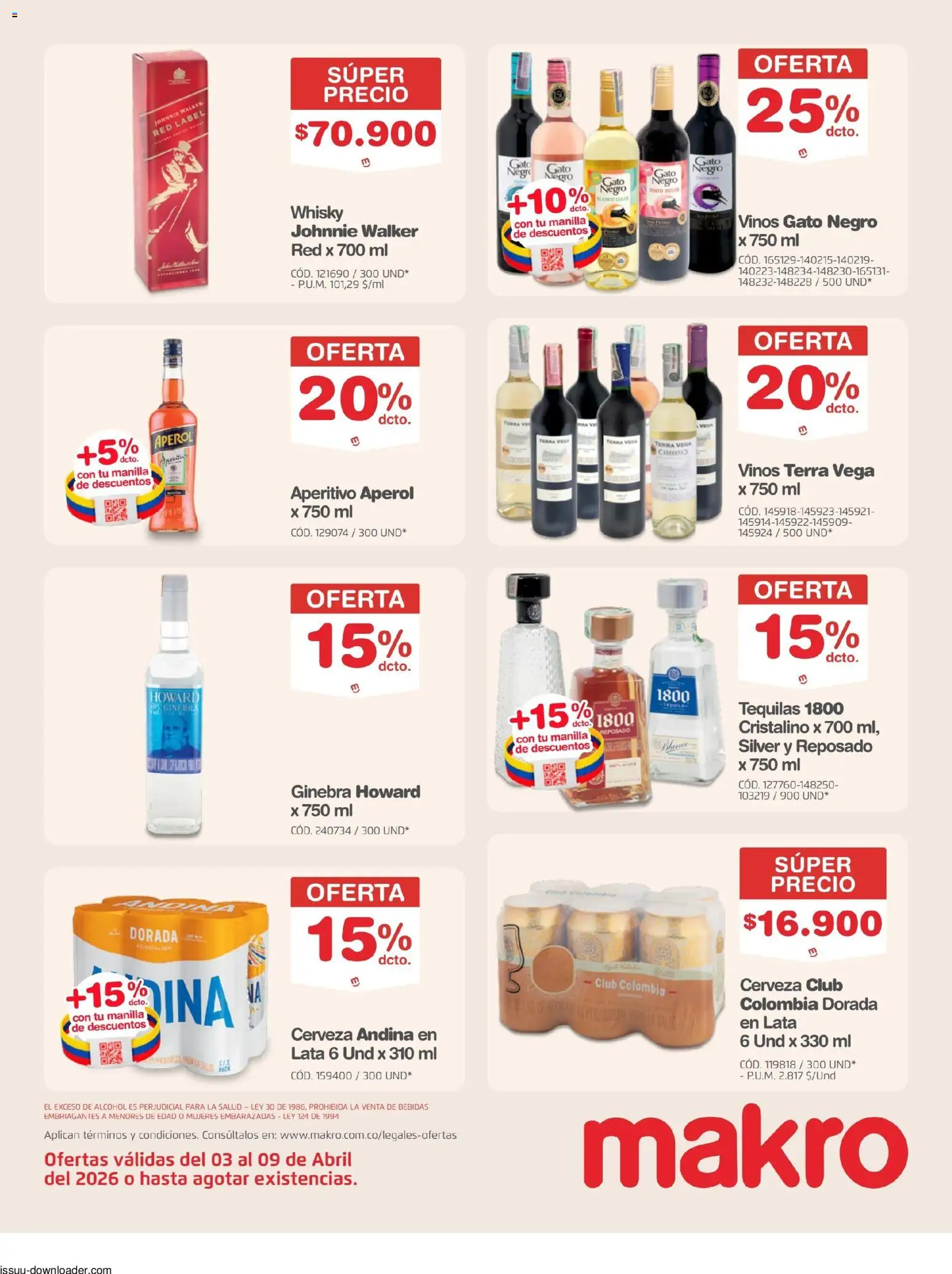 Makro revista - valida desde el 03.04.2026 | Página: 17
