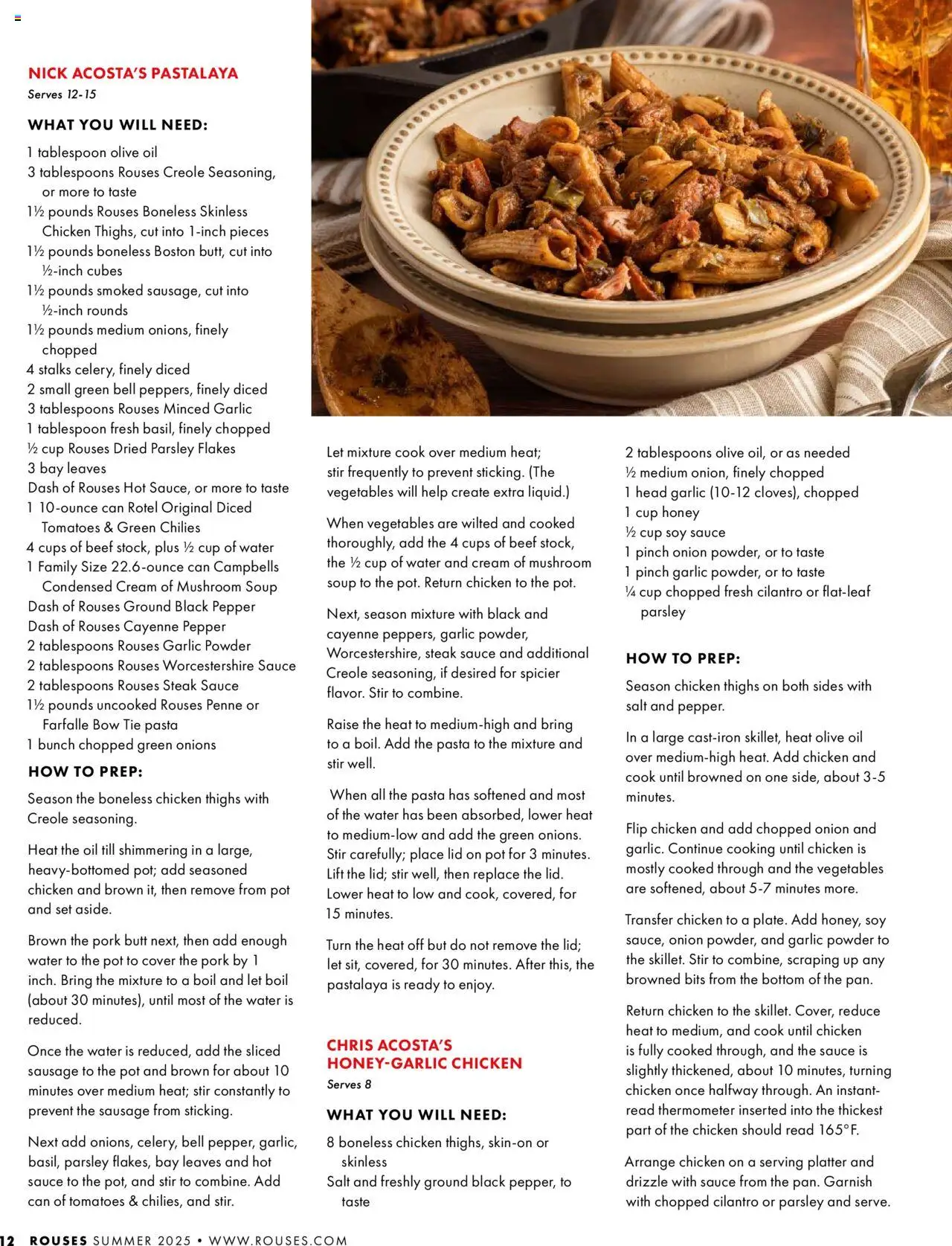 Rouses Magazine Summer 2025 - valid from 01.09.2025 | Page: 14 | Products: Flakes, Water, Parsley, Onion