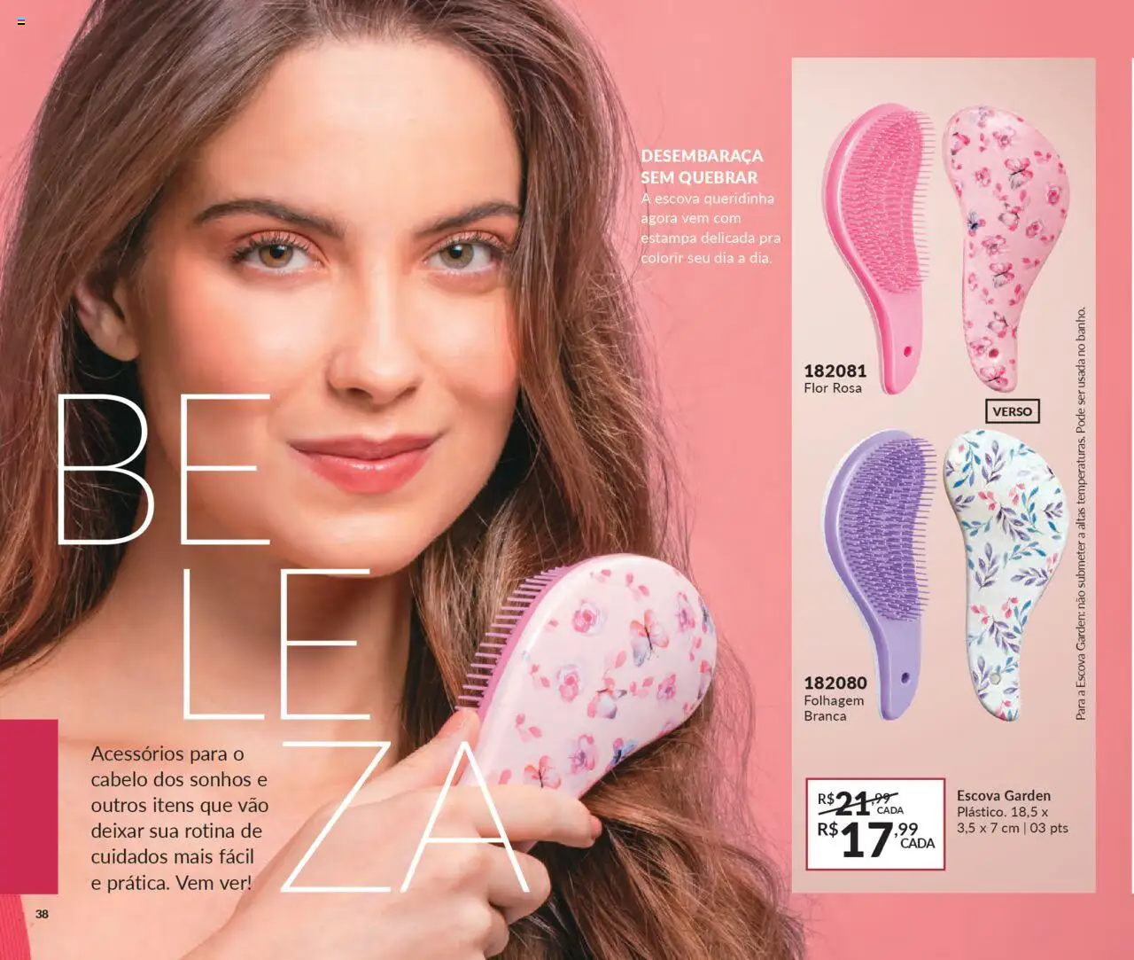 Avon Folheto - válido de 13.06.2025 | Página: 38 | Produtos: Escova