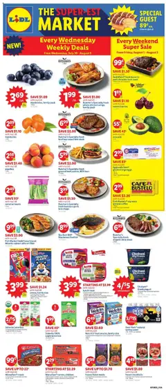 Preview of Lidl weekly ads valid from 30.07.2025