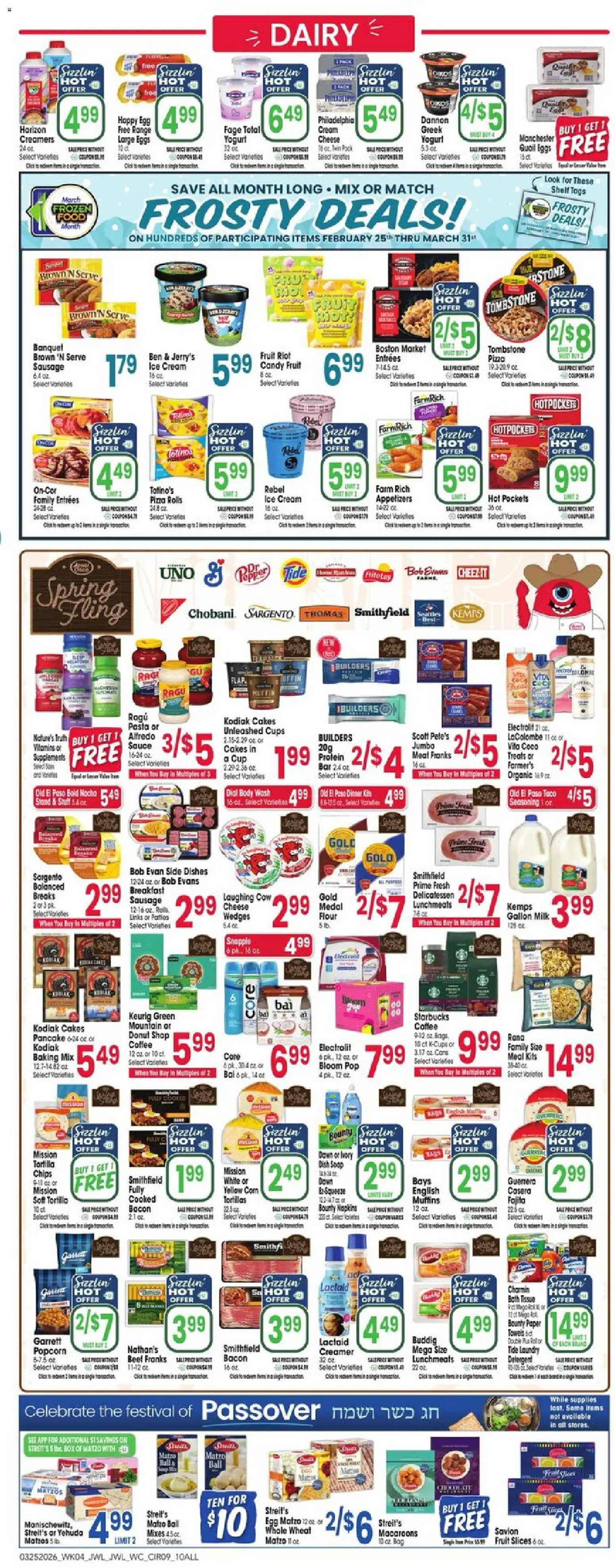 Jewel Osco Weekly Ad - valid from 25.03.2026 | Page: 9 | Products: Shelf, Body Wash, Sauce, Pepper