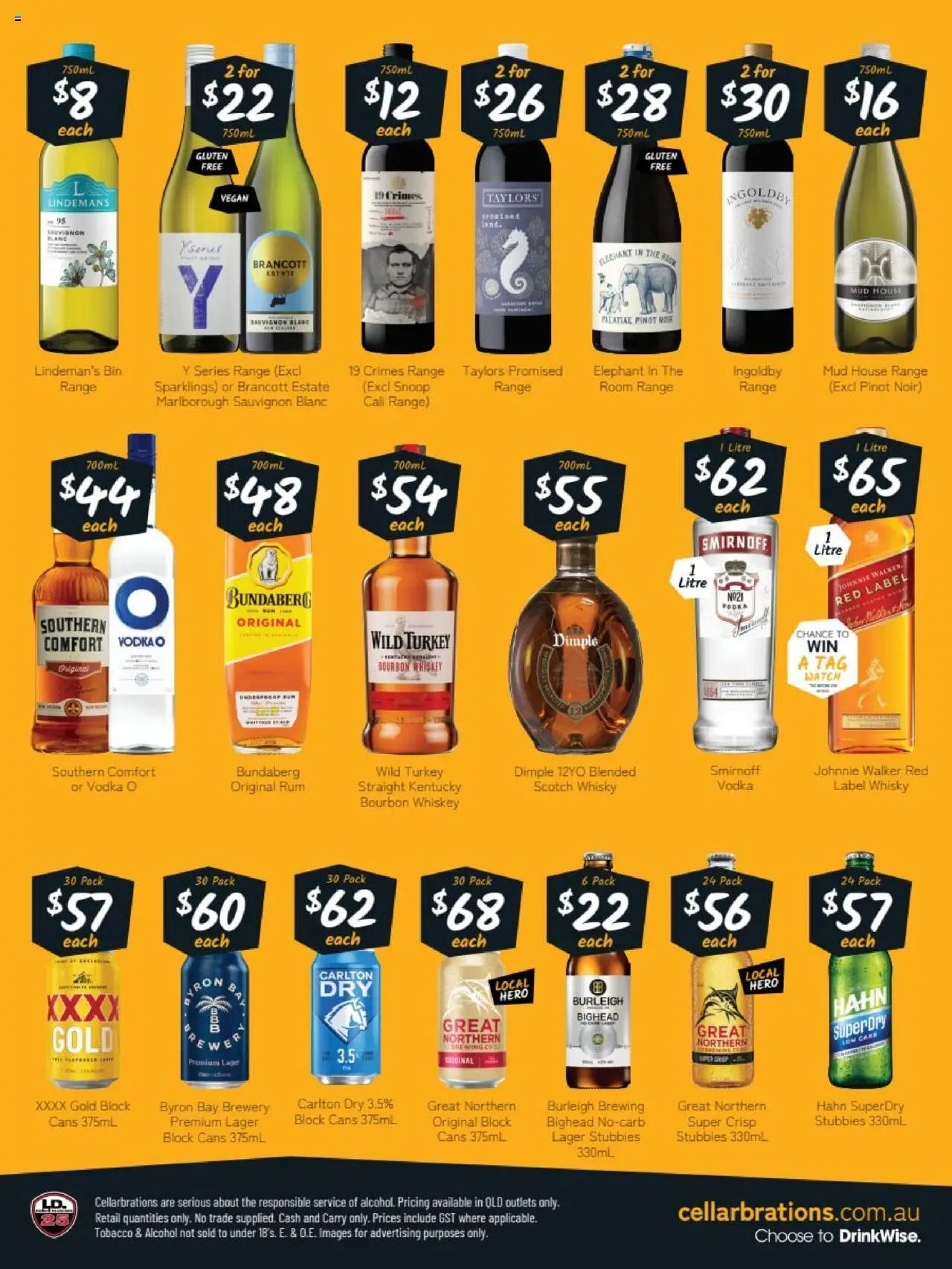 Cellarbrations catalogue - valid from 25.08.2025 | Page: 3 | Products: Bourbon, Vodka, Whiskey, Scotch