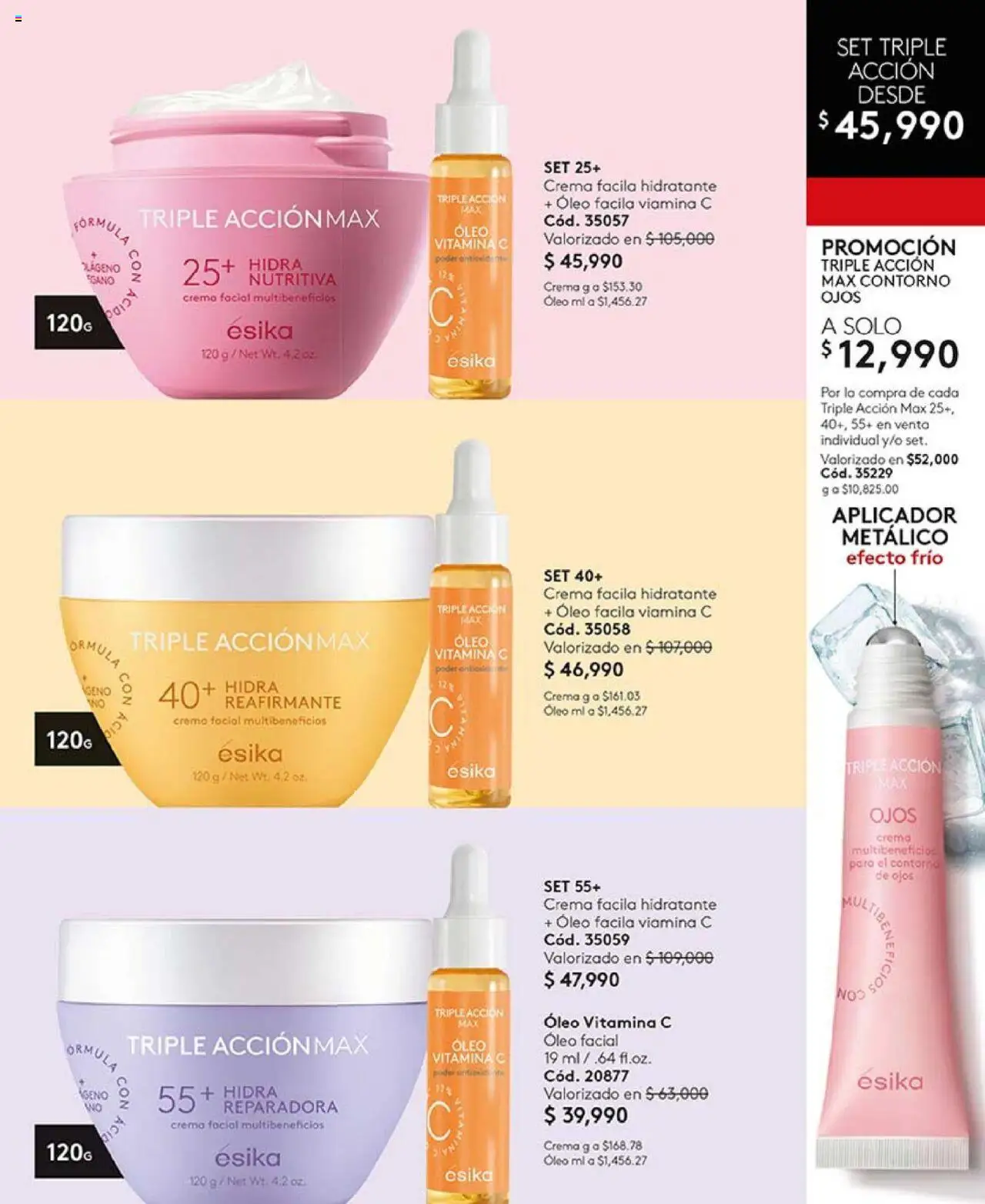 Ésika revista - valida desde el 14.10.2025 | Página: 95 | Productos: Crema, Individual, Contorno