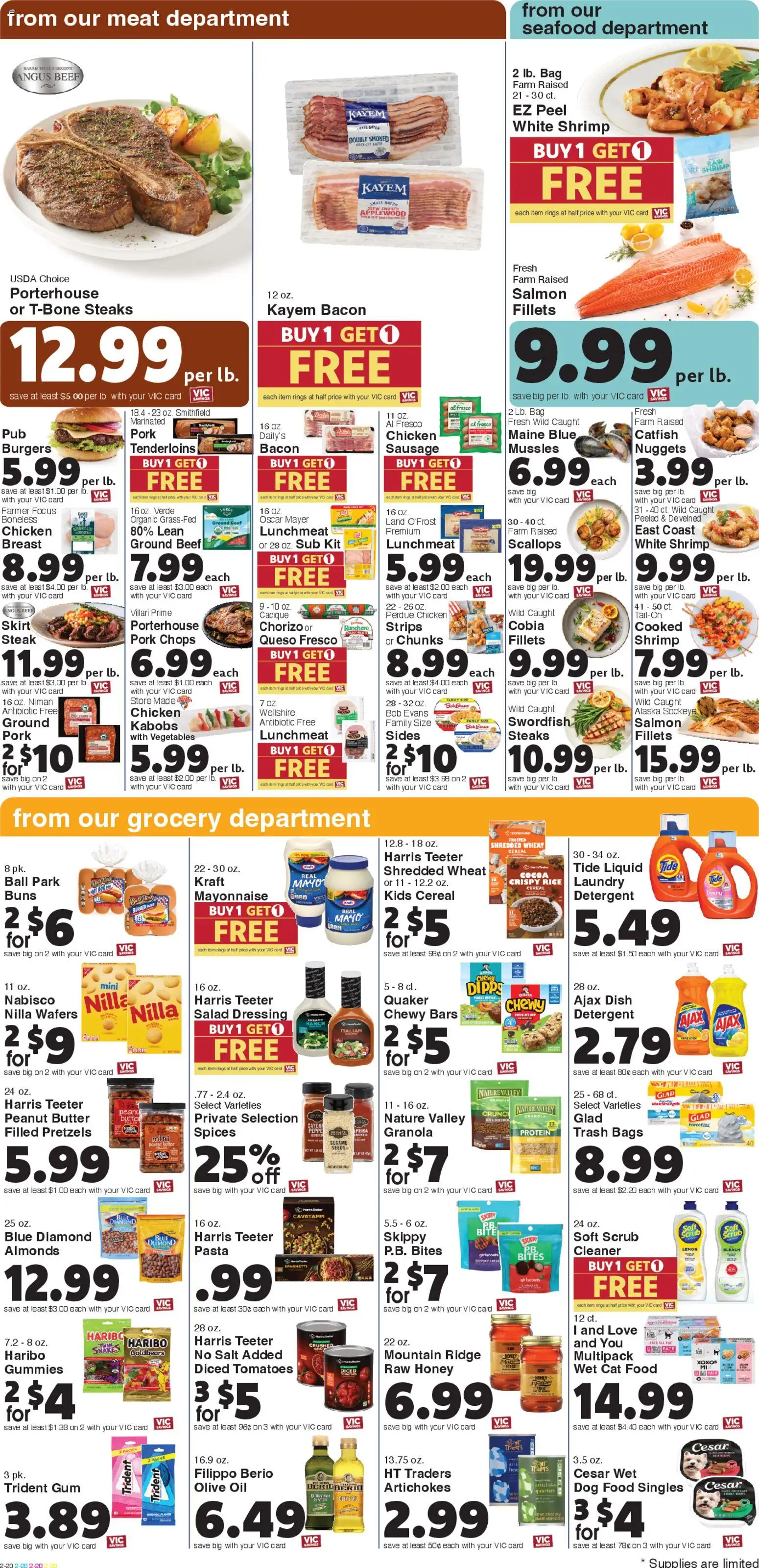 Harris Teeter Weekly Ad - NC - valid from 15.04.2026 | Page: 5 | Products: Beef, Spices, Salt, Sausage