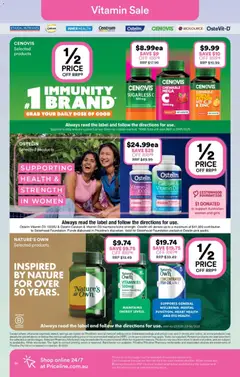 Preview of Priceline Pharmacy catalogue  - valid from 25.03.2026 | Page: 34 | Products: Oil, Foundation, Nutrients, Zinc