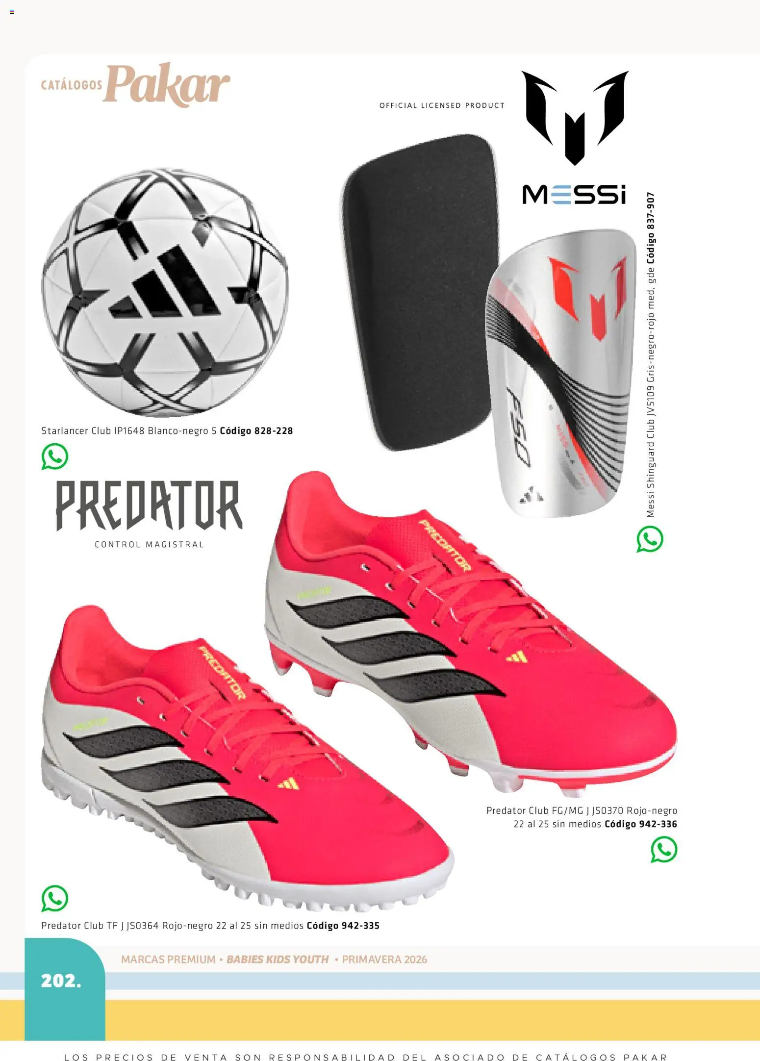 Nuevas ofertas de SC Pakar válidas en toda la República Mexicana desde el 27.02.2026. ¡Encuentra las mejores ofertas en SC Pakar catálogo Premium Kids! | Página: 202