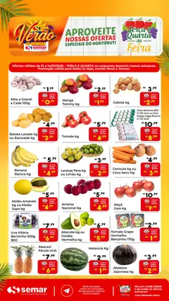 Semar Supermercado - Ofertas Terça e Quarta da Feira - Pré-Visualização do folheto da loja Semar Supermercado, válido de 13.01.2026