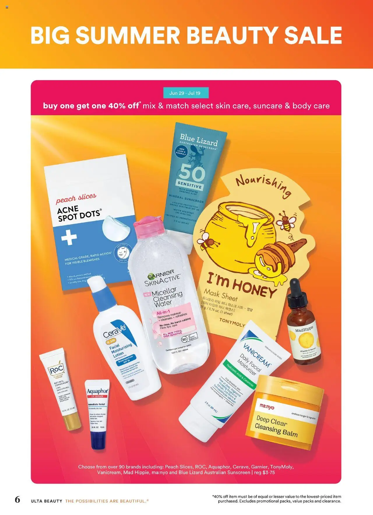 Ulta Beauty Weekly Ad - valid from 29.06.2025 | Page: 6 | Products: Vitamin, Saw, Fragrance, Cream