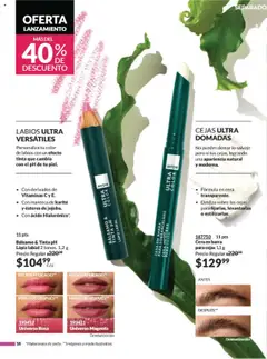 Nuevas ofertas de AVON válidas en toda la República Mexicana desde el 13.09.2025. ¡Encuentra las mejores ofertas en Cera en barra para cejas, Cera en barra para cejas 1,1 g. No puedes domar lo salvaje pero sí tus cejas, logrando una apariencia natural y moderna. Fórmula en cera transparente. Desliza sobre las cejas para fijarlas, levantarlas o estilizarlas.! | Página: 23