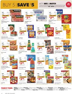 Family Fare Weekly Ad - MI - valid from 14.09.2025 | Page: 4 | Products: Cheese, Pizza, Cream, Sheet