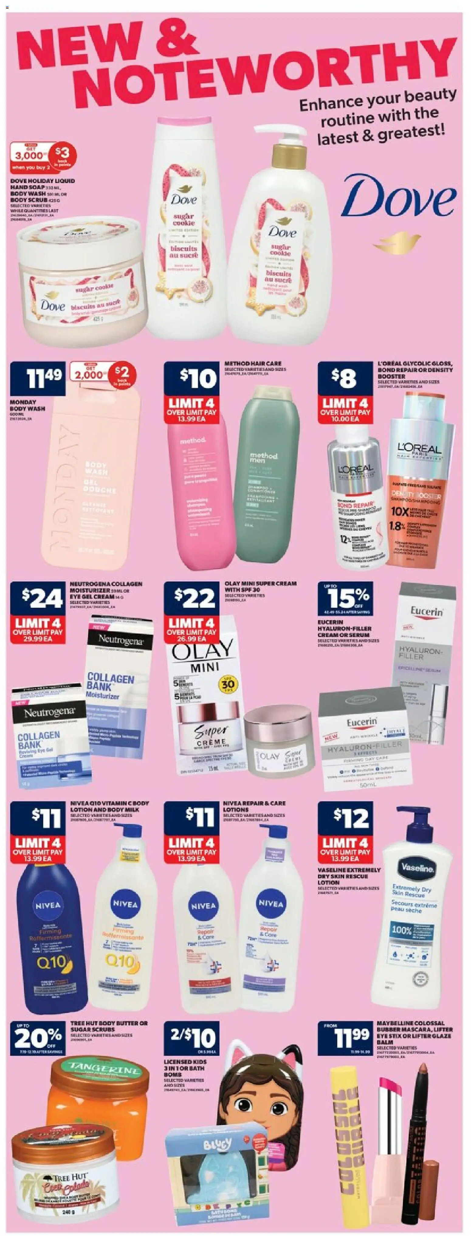 Real Canadian Superstore flyer valid from 23.10.2025 | Page: 29 | Products: Cream, Bath bomb, Bath, Milk