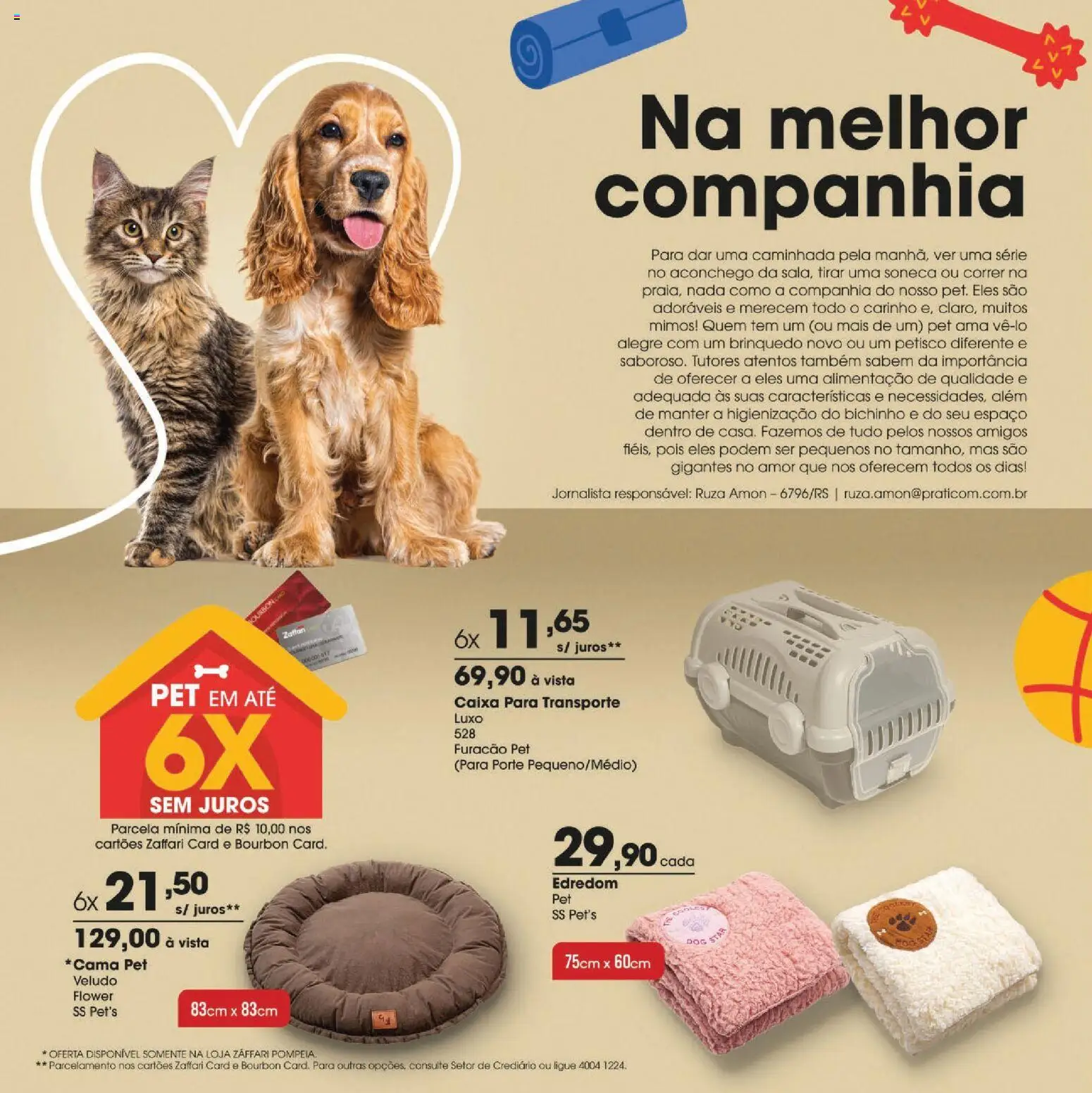 Zaffari Folheto - válido de 23.04.2026 | Página: 2 | Produtos: Edredom, Caixa, Bourbon