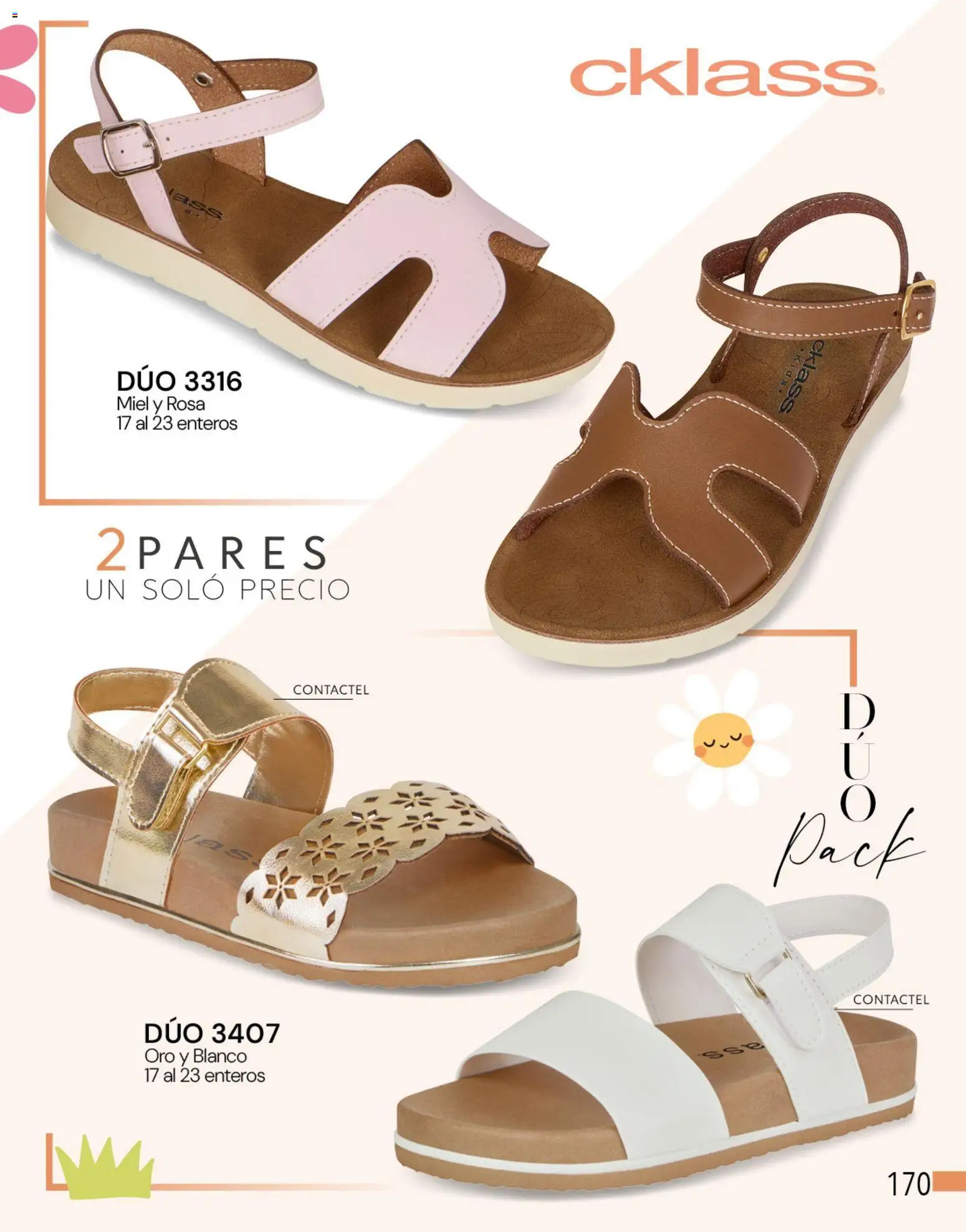 Nuevas ofertas de Cklass válidas en toda la República Mexicana desde el 05.03.2026. ¡Encuentra las mejores ofertas en Cklass catálogo Complemento Verano Calzado! | Página: 177