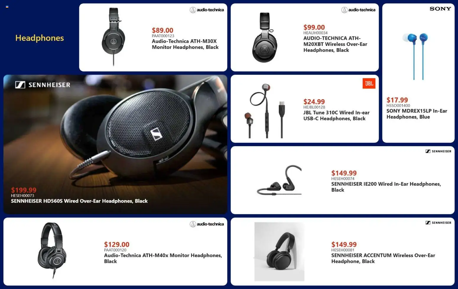 Canada Computers flyer valid from 30.01.2026 | Page: 8 | Products: Monitor, Headphones