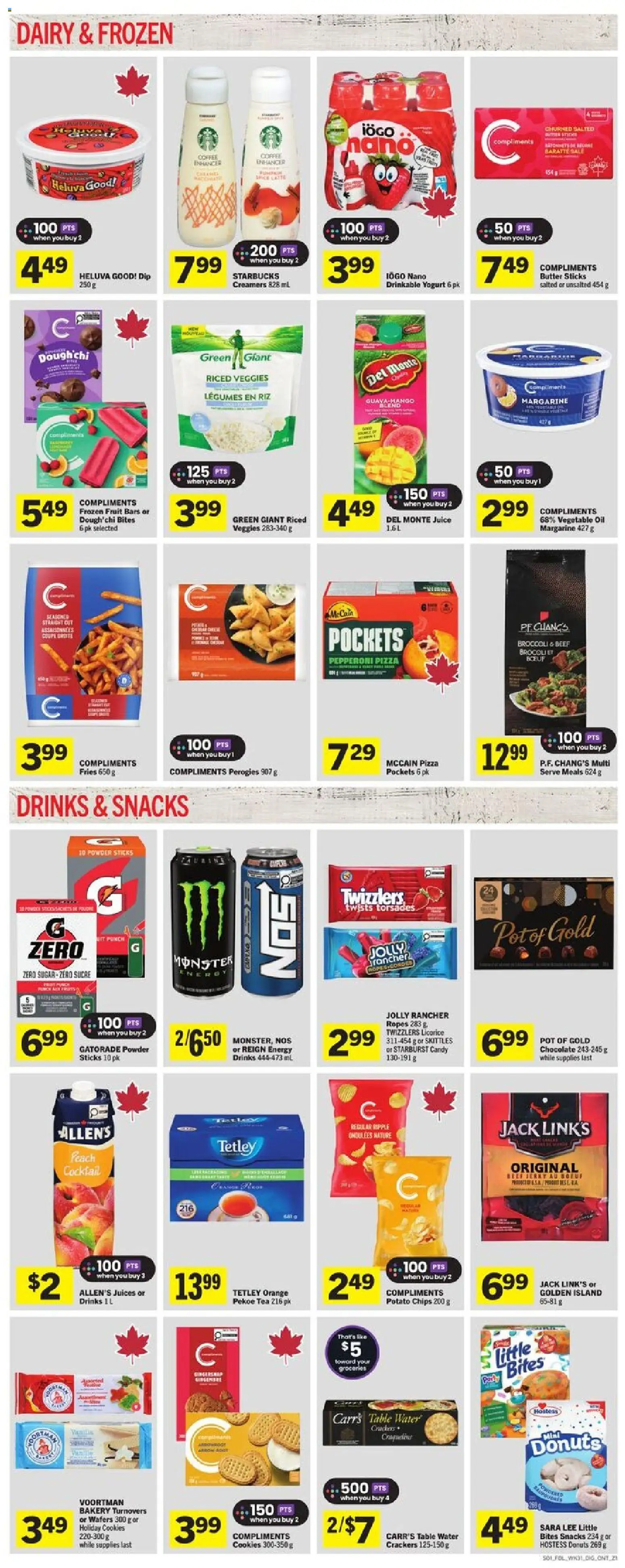 Foodland flyer valid from 27.11.2025 | Page: 3 | Products: Chips, Cookies, Table, Oil