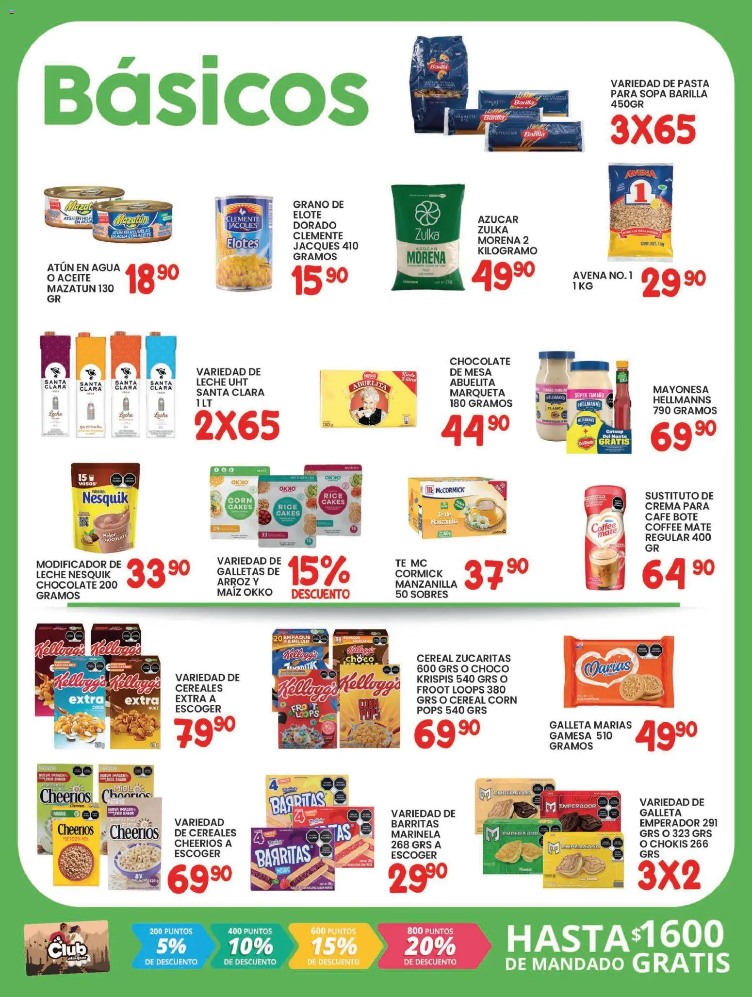 Nuevas ofertas de Alsuper válidas en toda la República Mexicana desde el 13.01.2026. ¡Encuentra las mejores ofertas en Alsuper folleto Chihuahua Capital! | Página: 2 | Productos: Atún, Leche, Arroz, Catsup