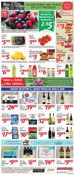 Preview of Rouses weekly ads valid from 26.12.2025 | Page: 8 | Products: Berries, Lettuce, Wine, Salad