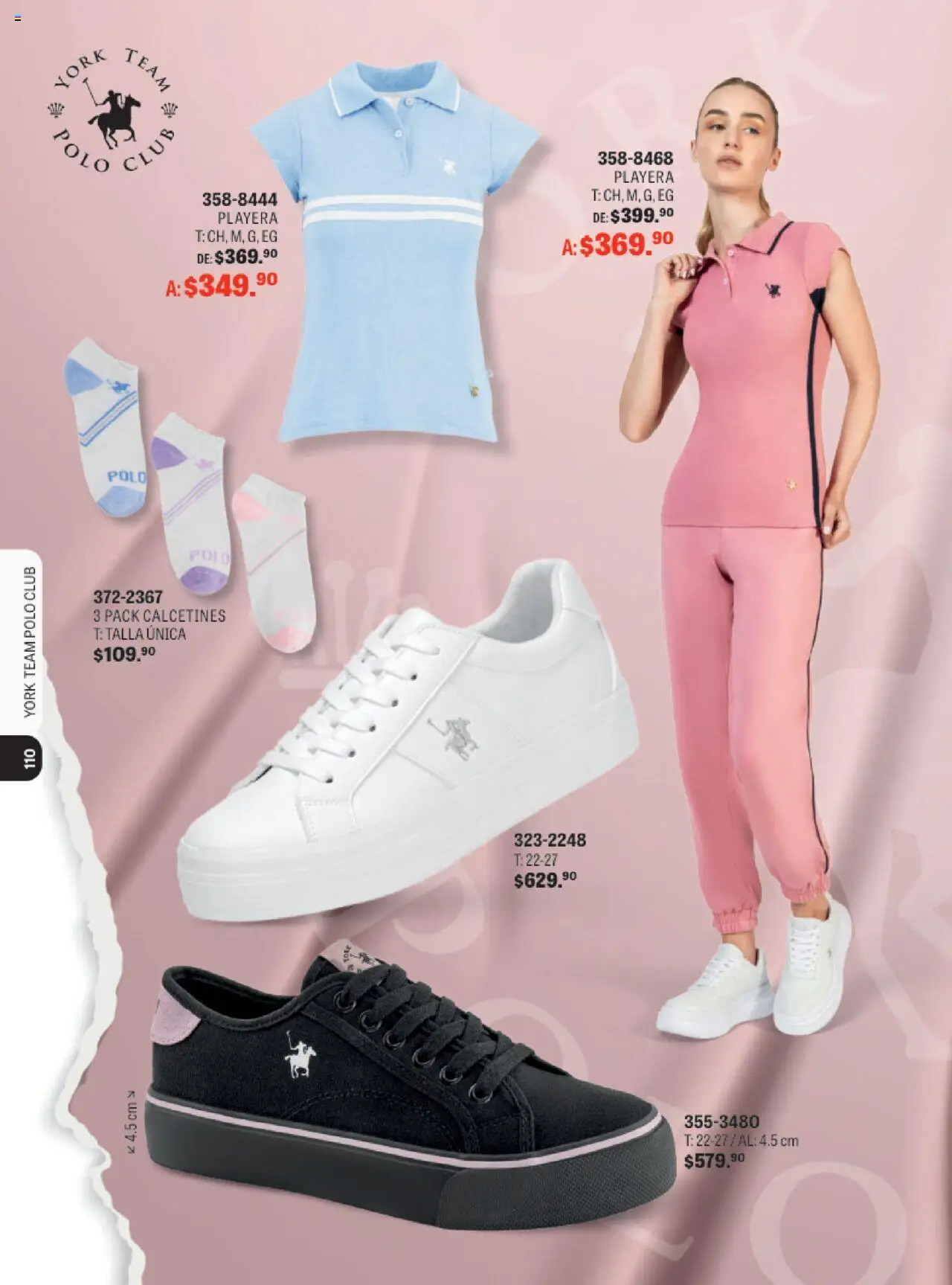 Nuevas ofertas de Andrea válidas en toda la República Mexicana desde el 13.08.2025. ¡Encuentra las mejores ofertas en Andrea - Catálogo Andrea Sport! | Página: 107 | Productos: Playera