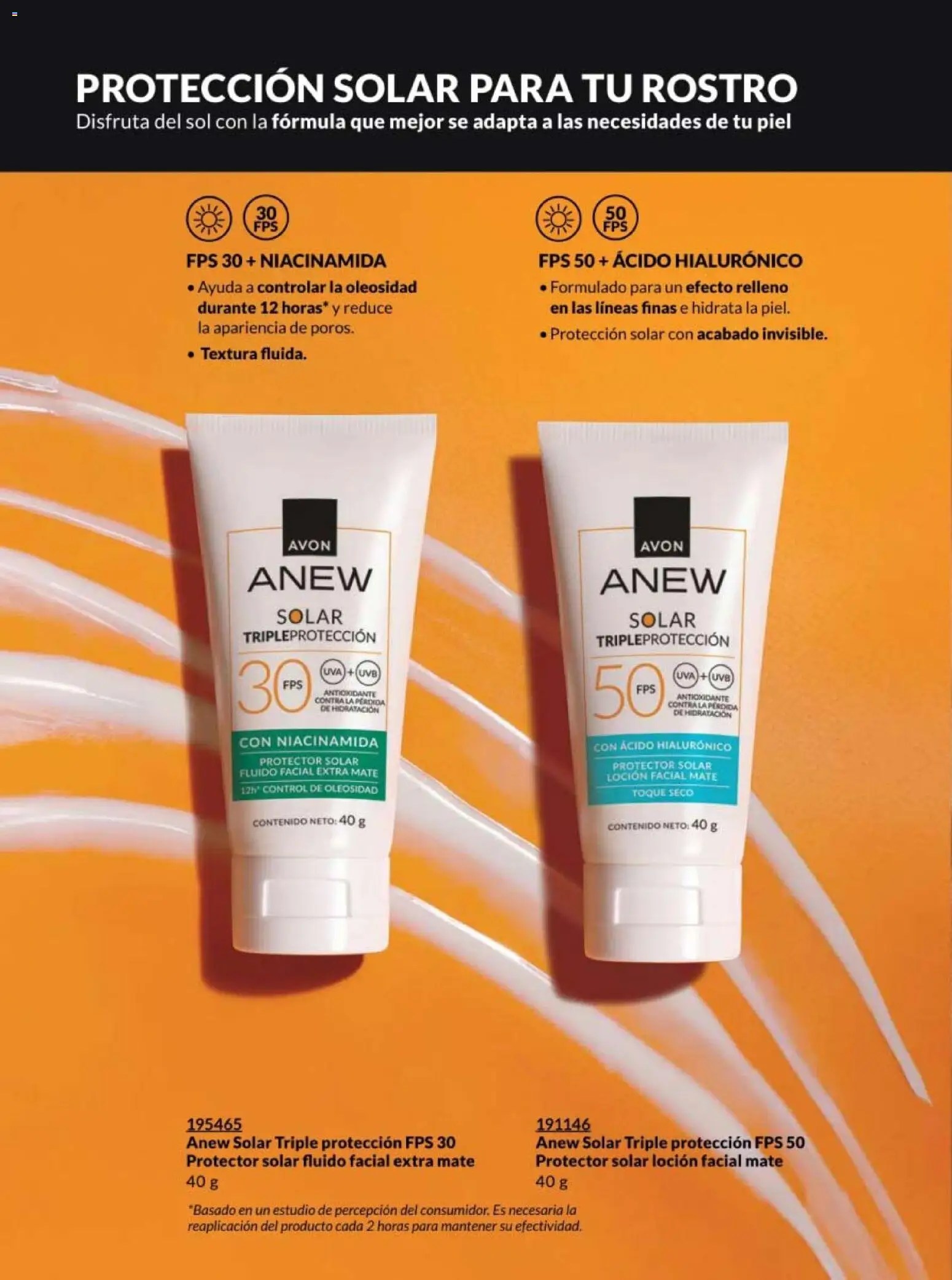 Nuevas ofertas de AVON válidas en toda la República Mexicana desde el 20.02.2026. ¡Encuentra las mejores ofertas en AVON campaña 4 2026! | Página: 122 | Productos: Loción, Mate, Protector solar