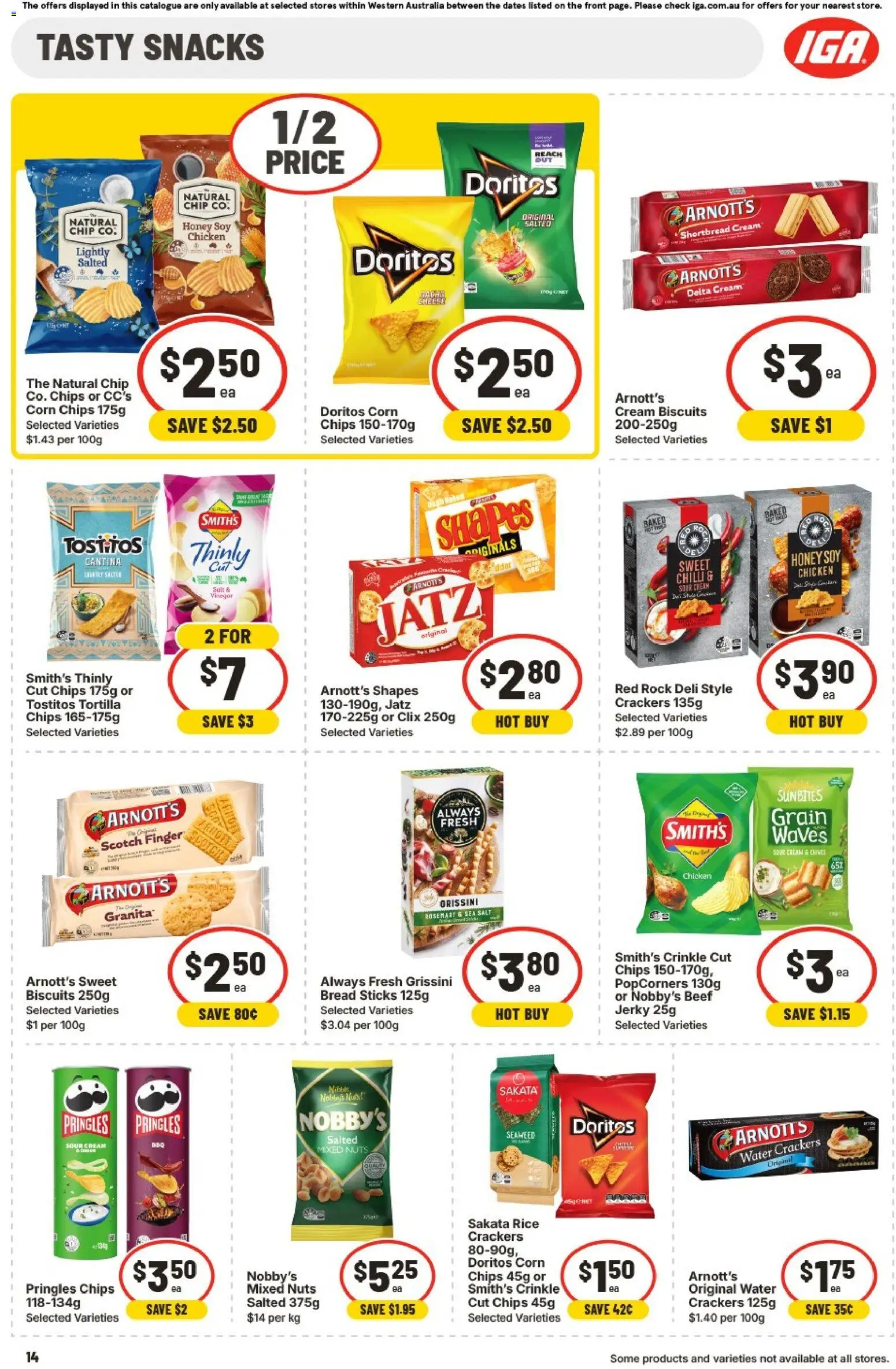 IGA catalogue - valid from 24.12.2025 | Page: 17 | Products: Bread, Honey, Cream, Salt