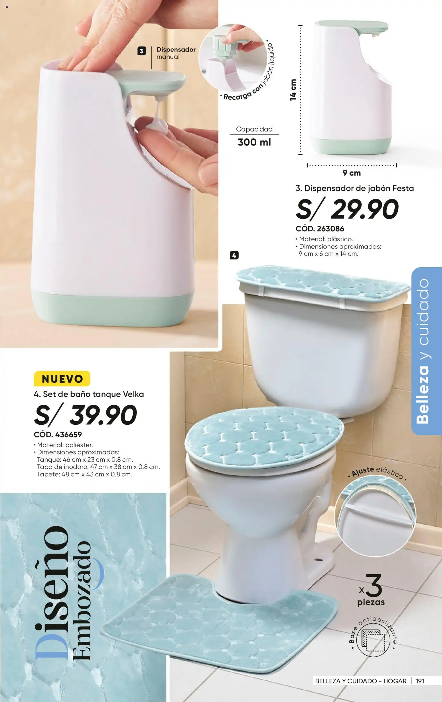 Catálogo Azzorti válido desde 15.12.2025 | Página: 194 | Productos: Jabón, Inodoro, Baño