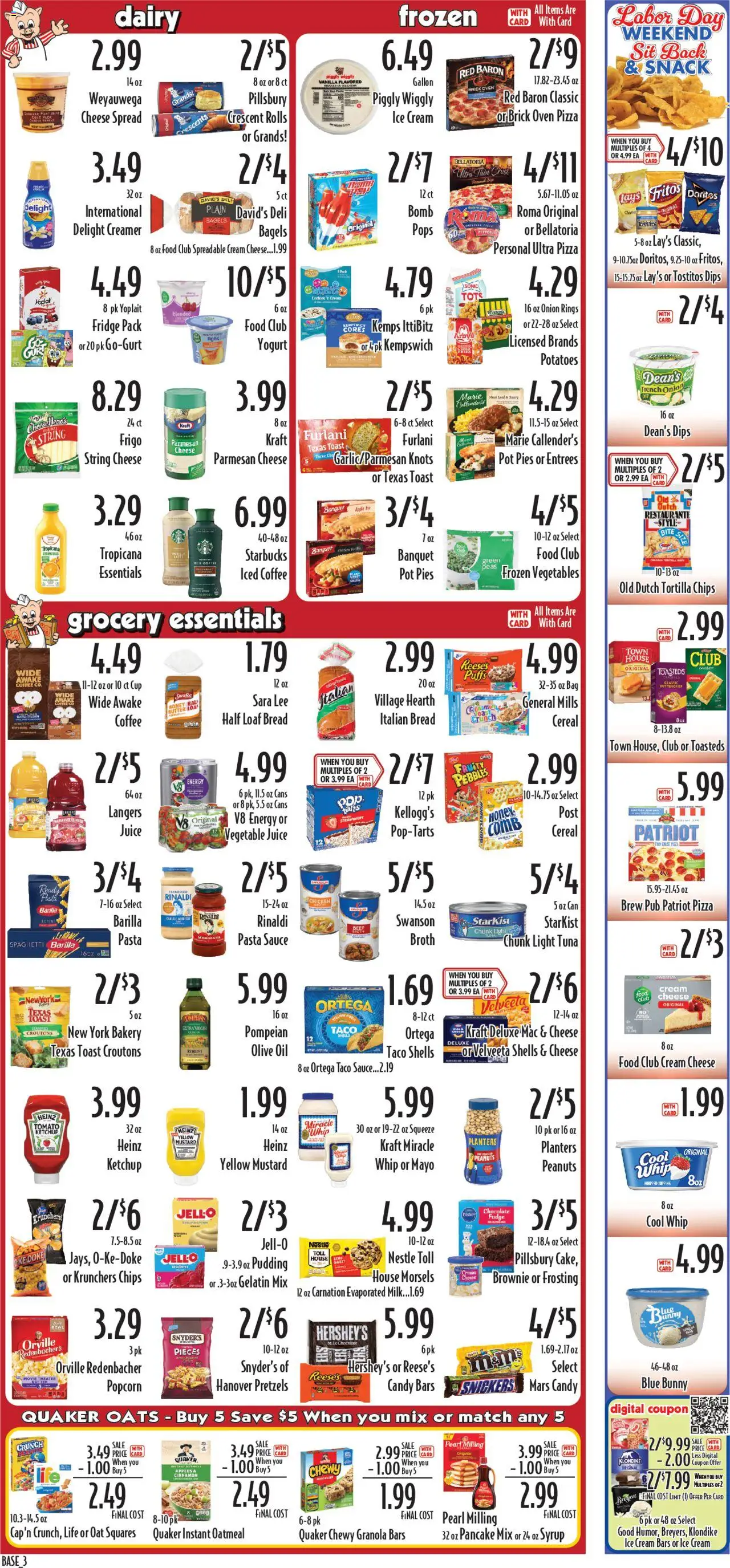 Piggly Wiggly Weekly Ad - valid from 27.08.2025 | Page: 3 | Products: Berries, Oil, Coffee, Beef