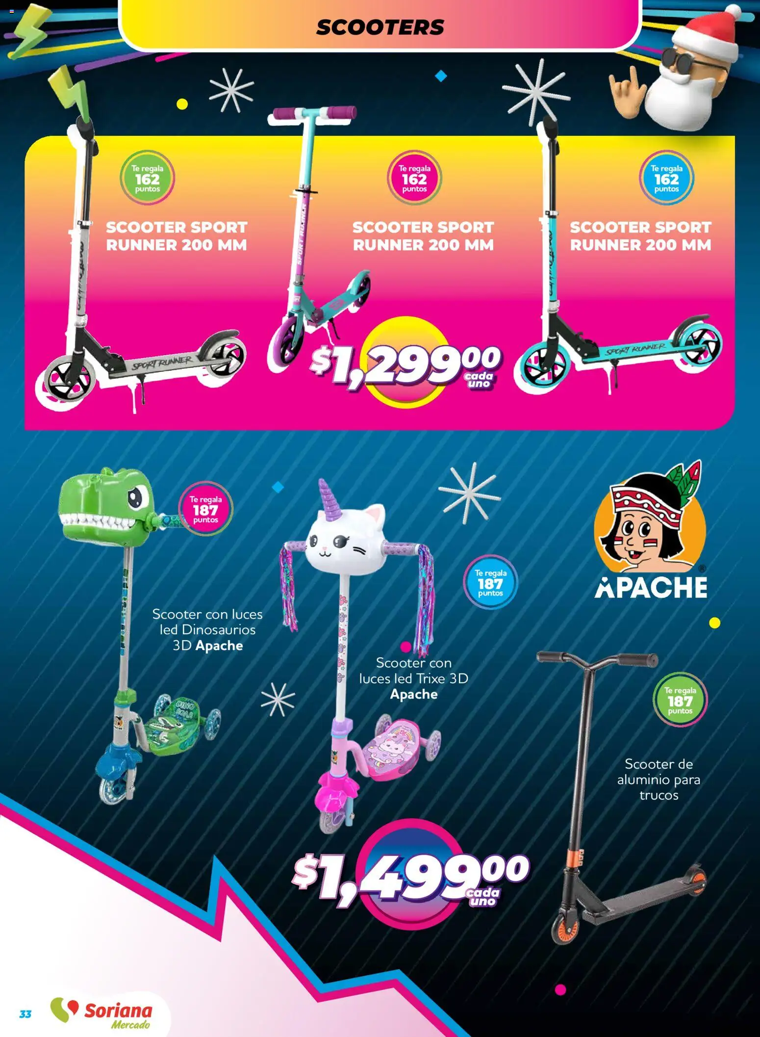 Nuevas ofertas de Soriana válidas en toda la República Mexicana desde el 27.11.2025. ¡Encuentra las mejores ofertas en Soriana - Reino de los Juguetes Mercado Nacional! | Página: 33