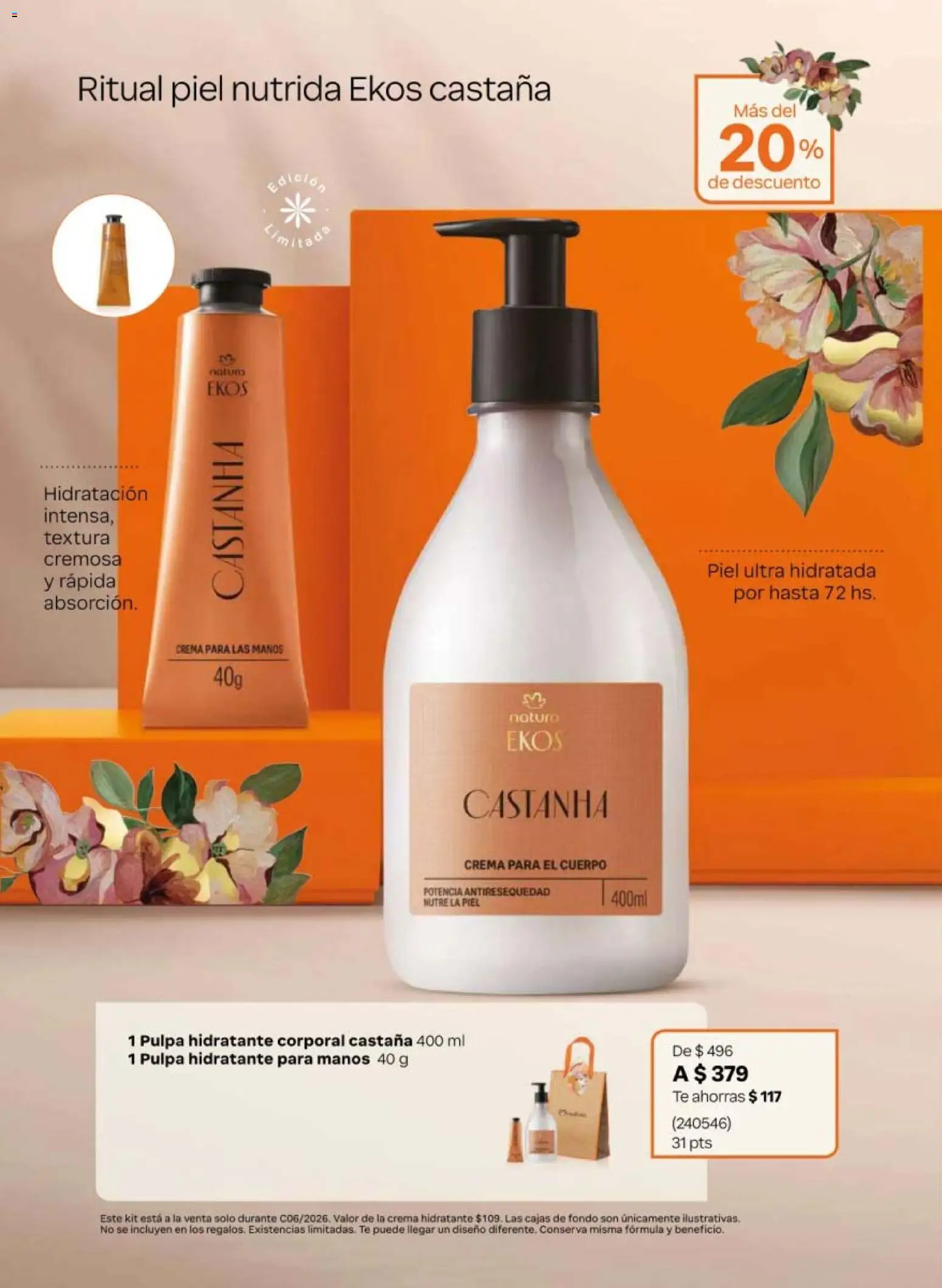 Nuevas ofertas de Natura válidas en toda la República Mexicana desde el 02.04.2026. ¡Encuentra las mejores ofertas en Natura campaña 6 2026! | Página: 28 | Productos: Crema, Té
