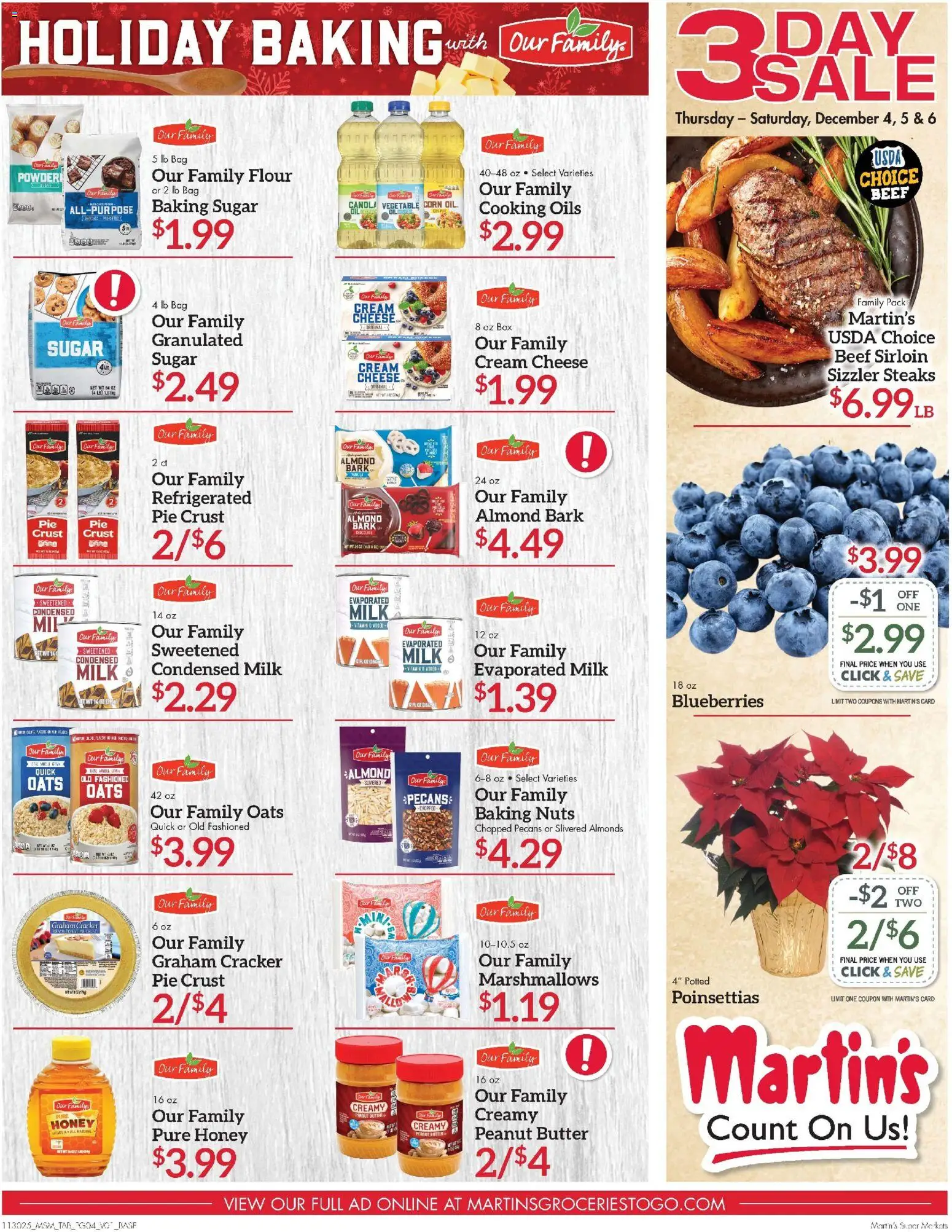 Martin’s Weekly Ad - valid from 30.11.2025 | Page: 4 | Products: Box, Milk, Cheese, Nuts