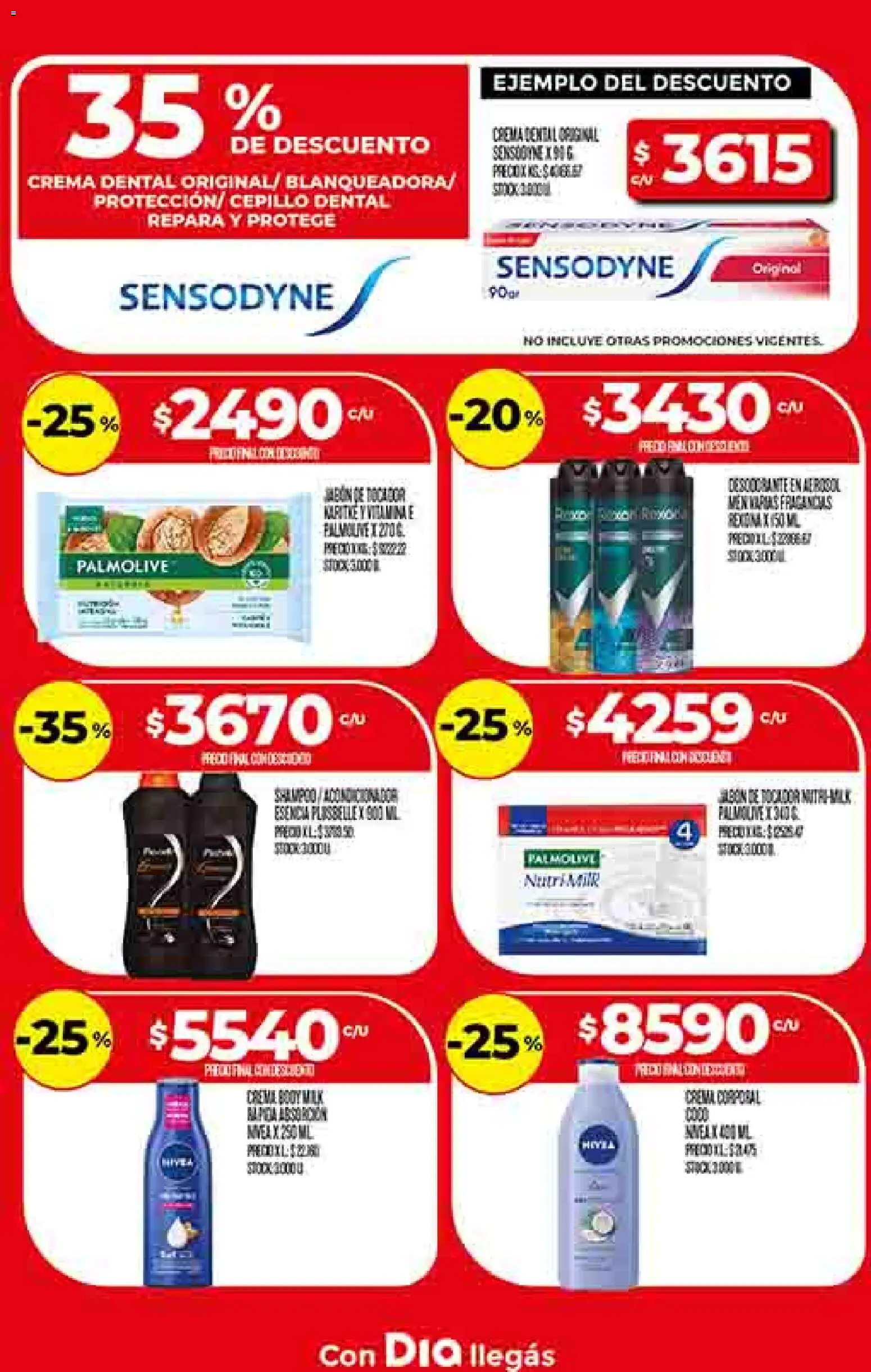 Supermercado DIA Ofertas │ válido desde el 04.03.2026 | Página: 25 | Productos: Cepillo, Shampoo, Jabón, Crema