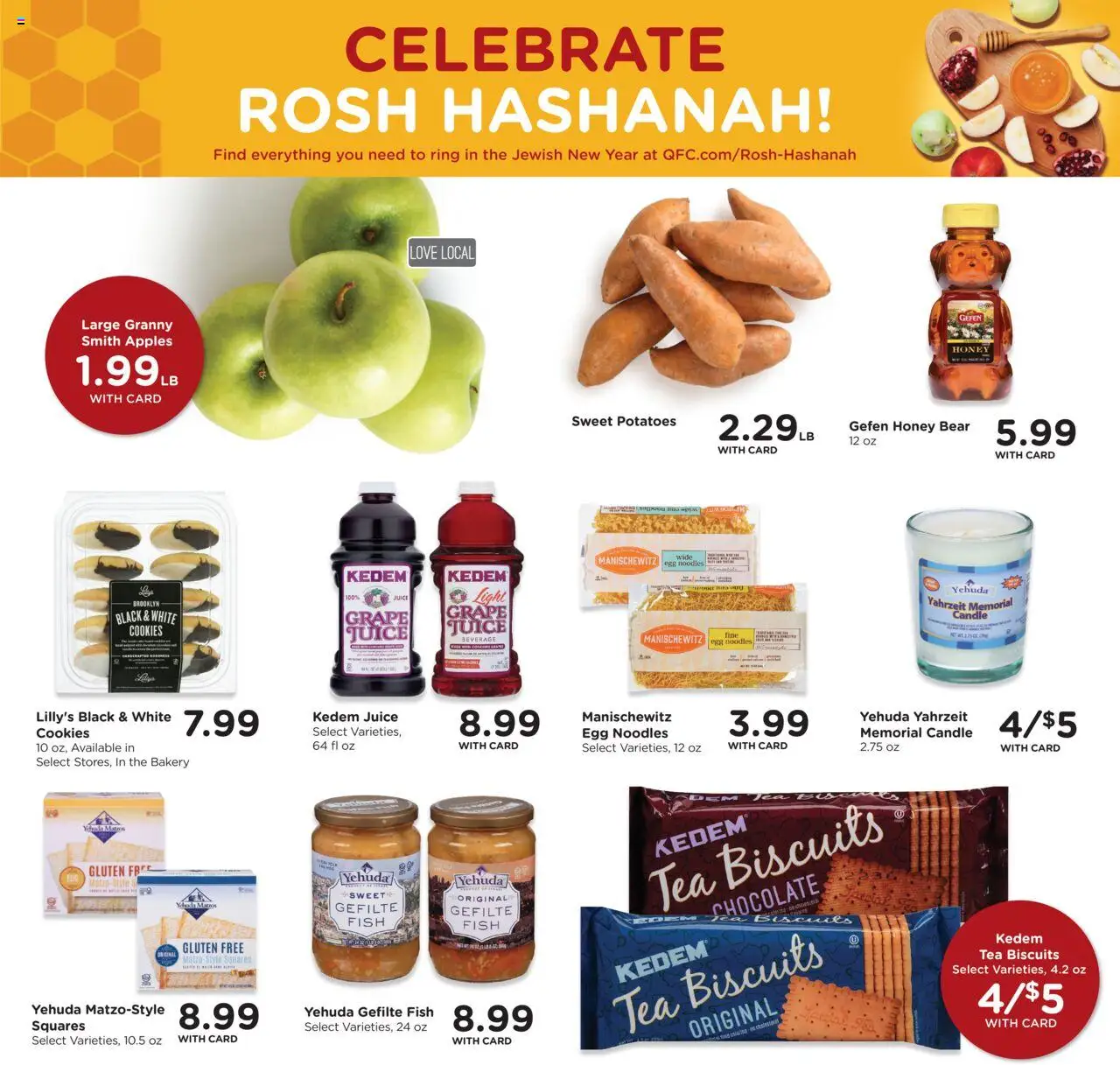 QFC Weekly Ad - OR - valid from 17.09.2025 | Page: 11 | Products: Juice, Fish, Tea, Potatoes