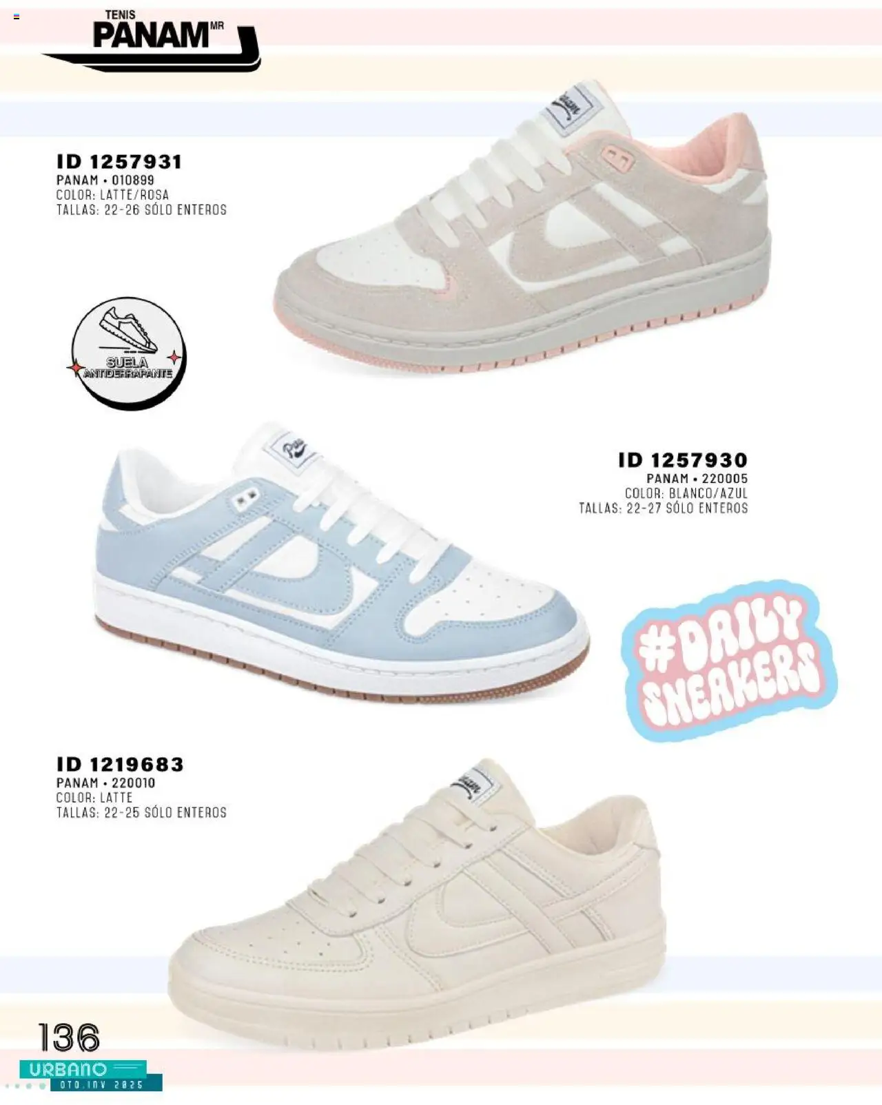 Nuevas ofertas de Price Shoes válidas en toda la República Mexicana desde el 24.07.2025. ¡Encuentra las mejores ofertas en Price Shoes catálogo Urbano otoño / invierno 2025! | Página: 136 | Productos: Tenis
