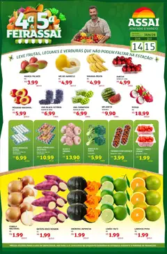 Encarte Assaí Atacadista - MG - Pré-Visualização do folheto da loja Assaí Atacadista, válido de 14.01.2026