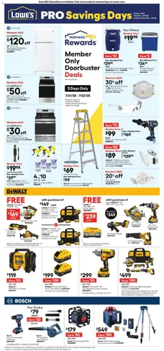 Preview of Lowe's weekly ads valid from 21.07.2025