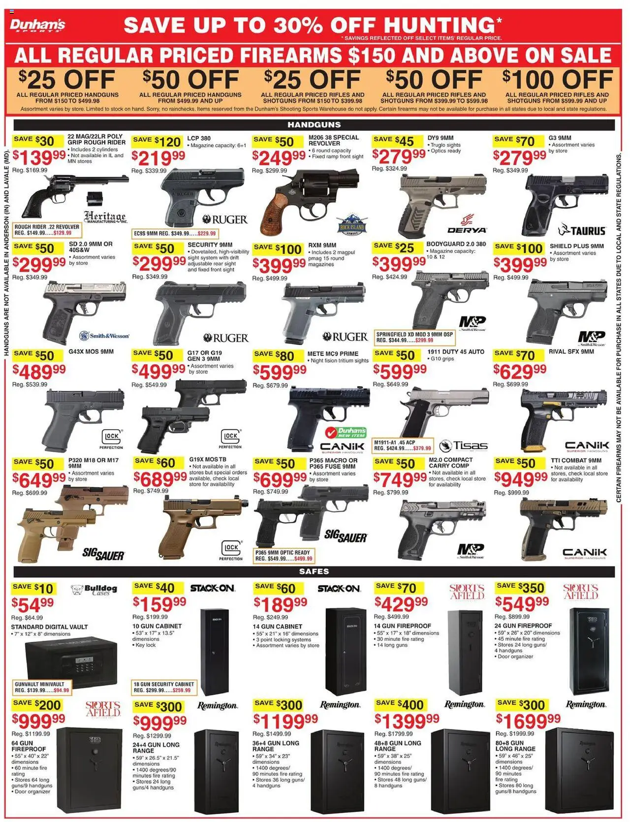 Dunham's Sports Weekly Ad - valid from 04.10.2025 | Page: 7 | Products: Ramp, Gun, Handgun
