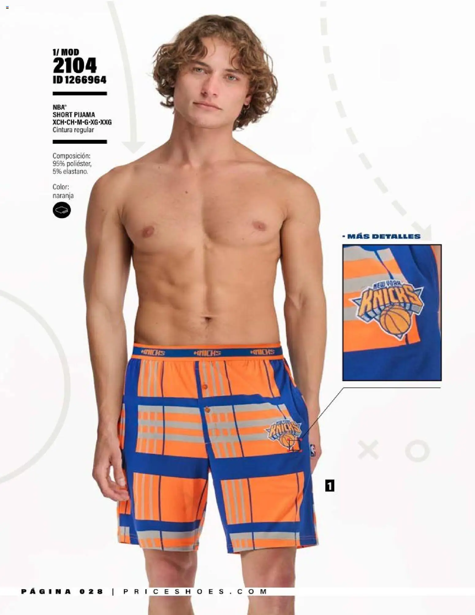Nuevas ofertas de Price Shoes válidas en toda la República Mexicana desde el 20.03.2026. ¡Encuentra las mejores ofertas en Price Shoes catálogo NBA ! | Página: 28 | Productos: Pijama, Short