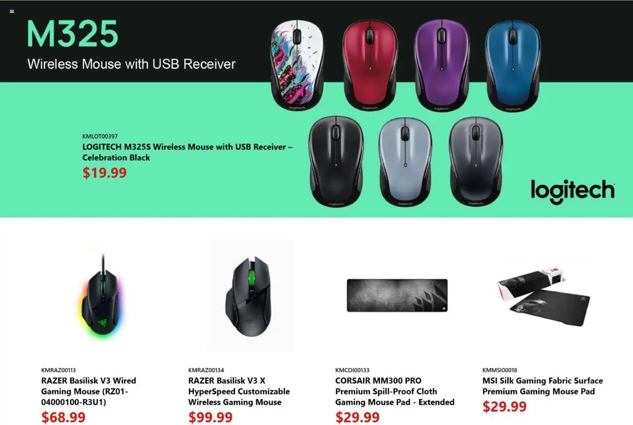 Canada Computers flyer valid from 15.08.2025 | Page: 12 | Products: Mouse